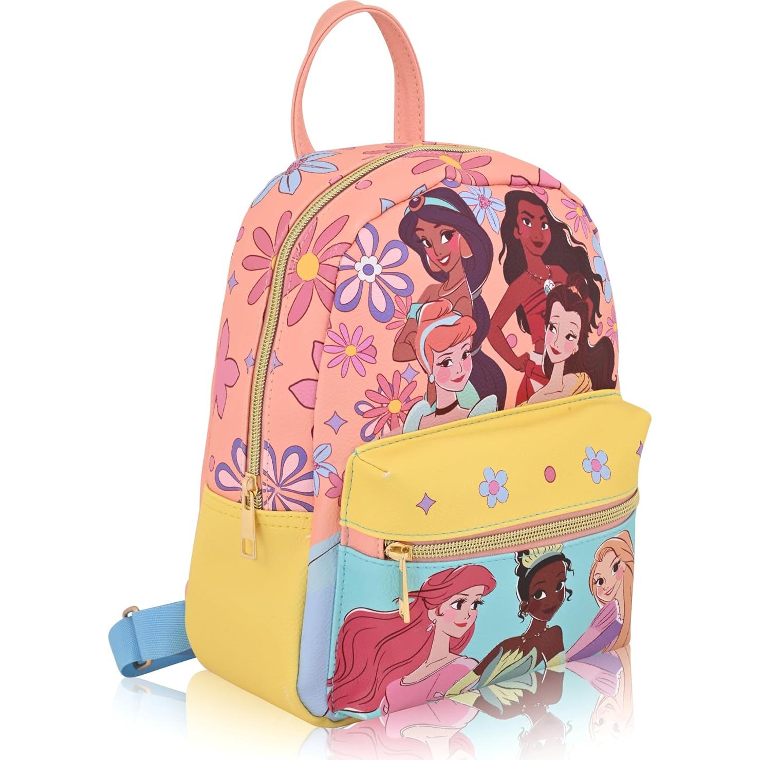 Mochila Mini Princesa Disney Cuero PU 25.4 cm Unisex