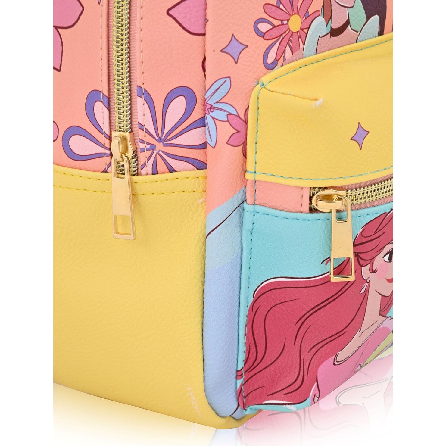 Mochila Mini Princesa Disney Cuero PU 25.4 cm Unisex