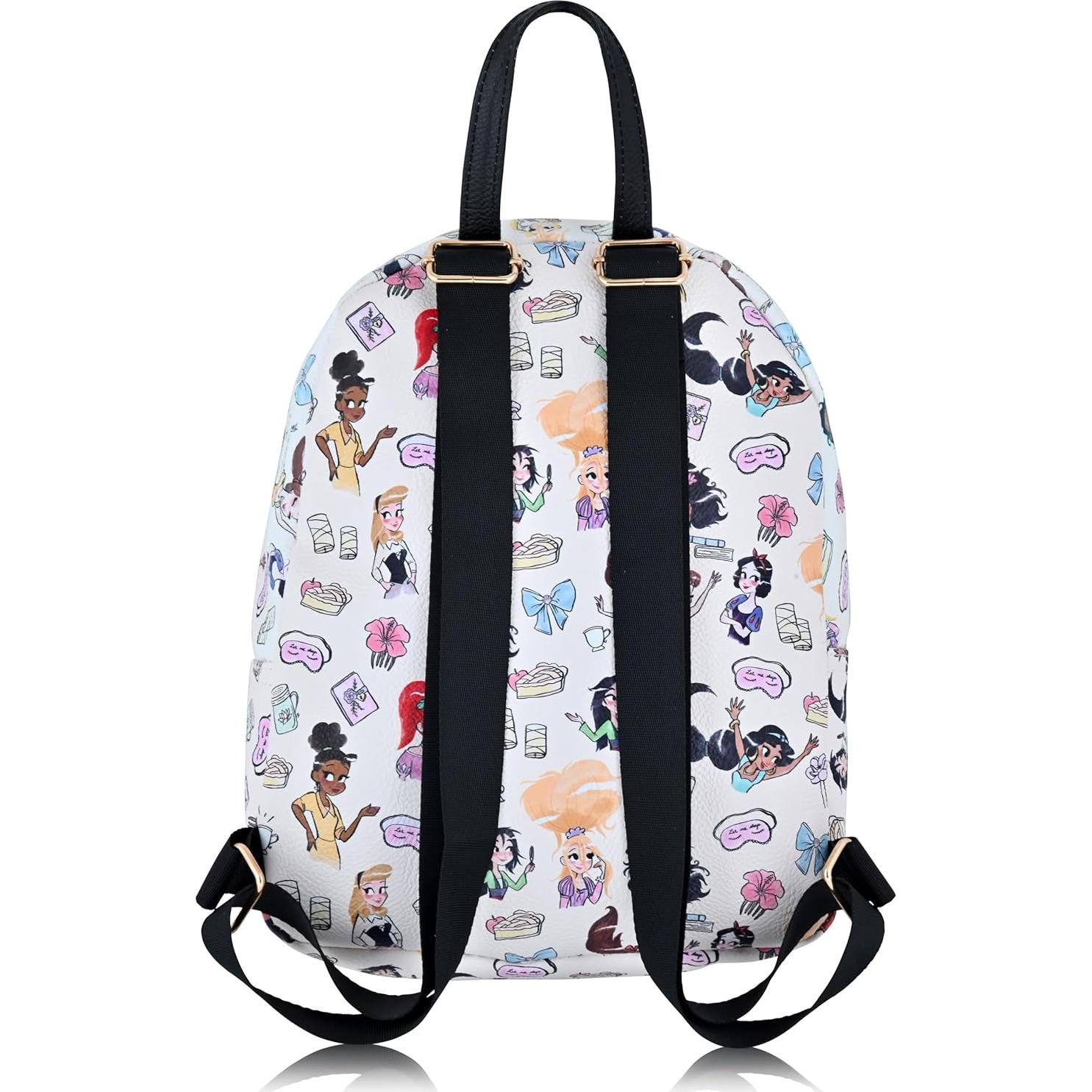 Mochila Mini Princesa Disney PU 25.4 cm Unisex - Fast Forward
