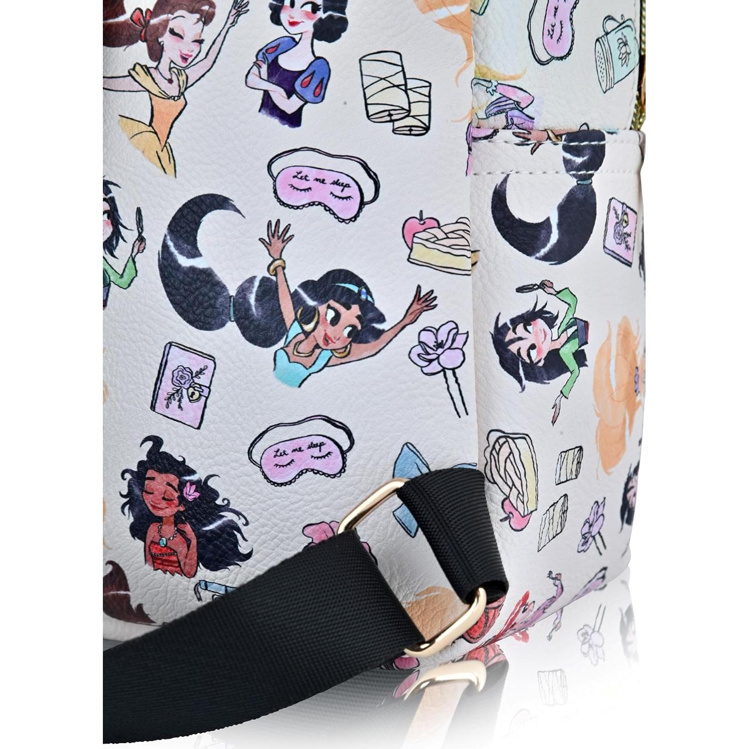 Mochila Mini Princesa Disney PU 25.4 cm Unisex - Fast Forward