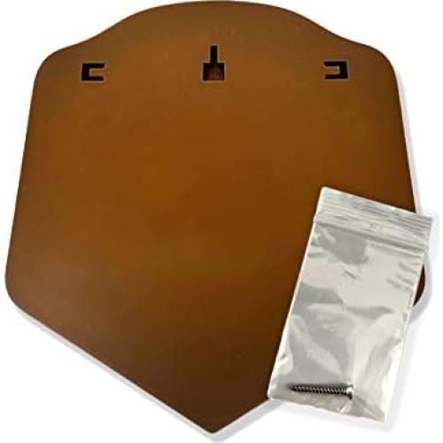 Placa HHA MunnyGrubbers 20x15 cm Decorativa Colgable Bronce