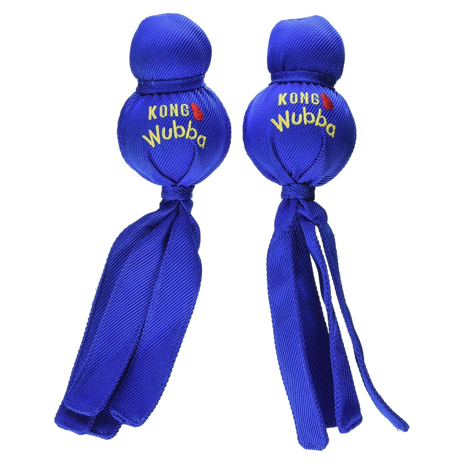 Juguete para Perro KONG Wubba Grande - Paquete de 2, Colores Variados
