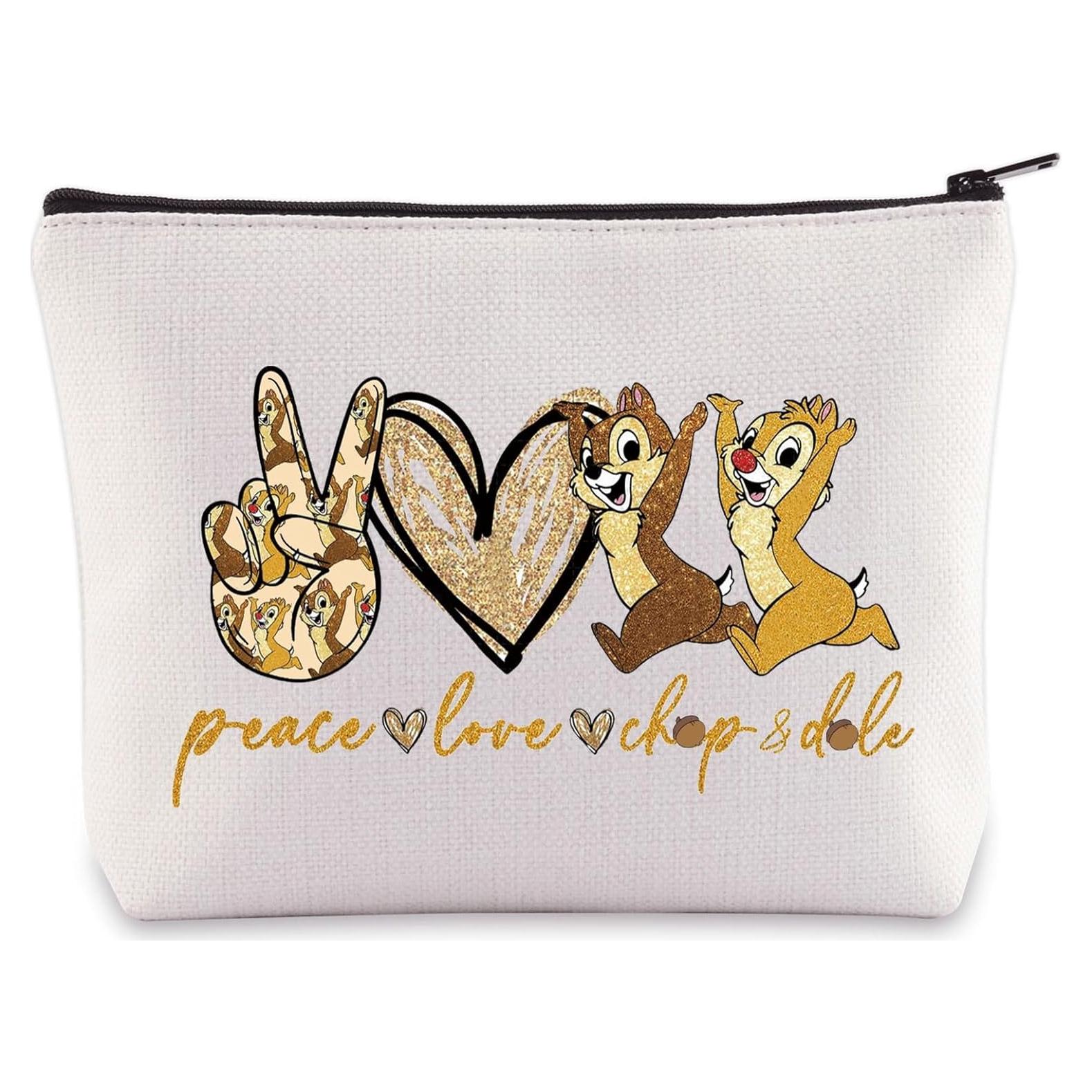 Bolsa Cosmética WZMPA Chip y Dale 25x18cm Impermeable