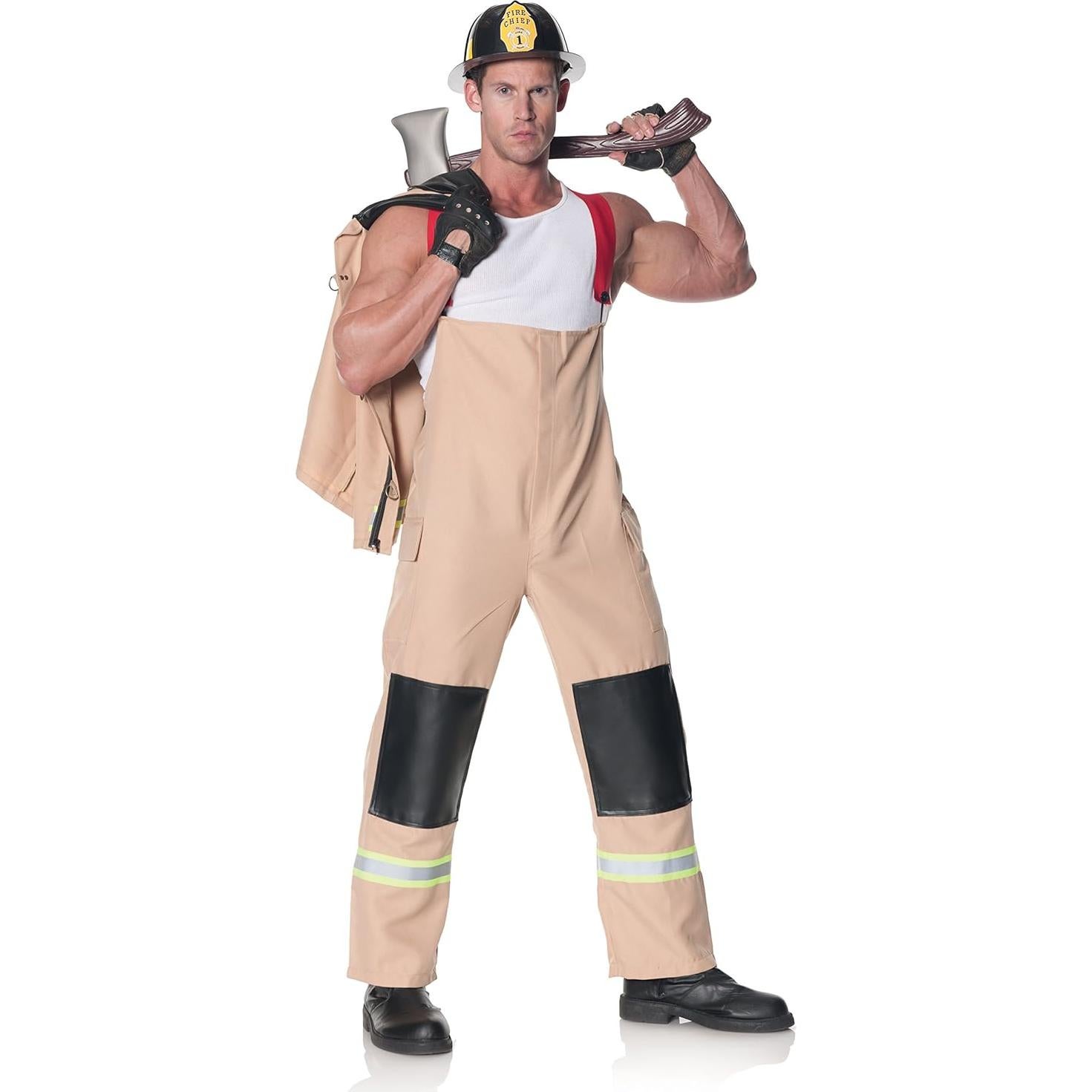 Disfraz de Bombero para Hombre Underwraps Talla Única