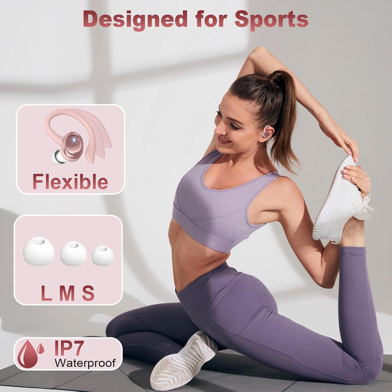 Auriculares Inalámbricos Hupoaf H87 Bluetooth 5.4 Deportivos IP7