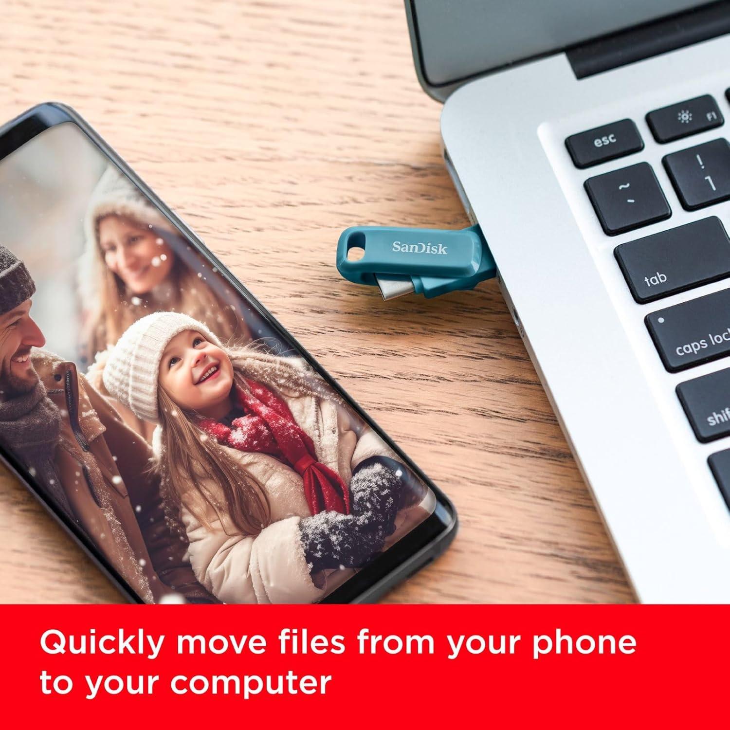 SanDisk Ultra Dual Drive Go 512GB USB Tipo-C y Tipo-A