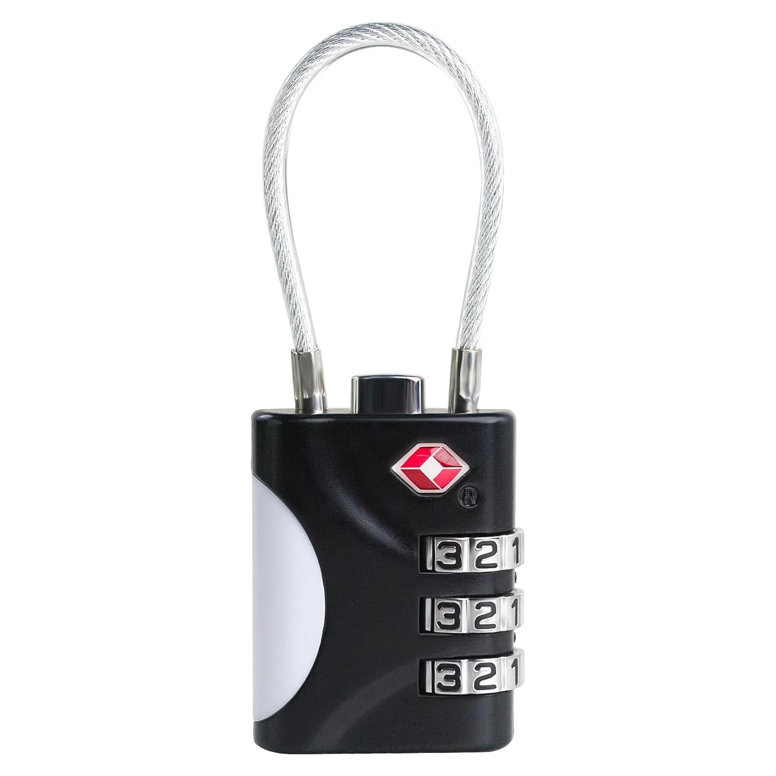 Candado TSA UP Security de Combinación para Equipaje Negro