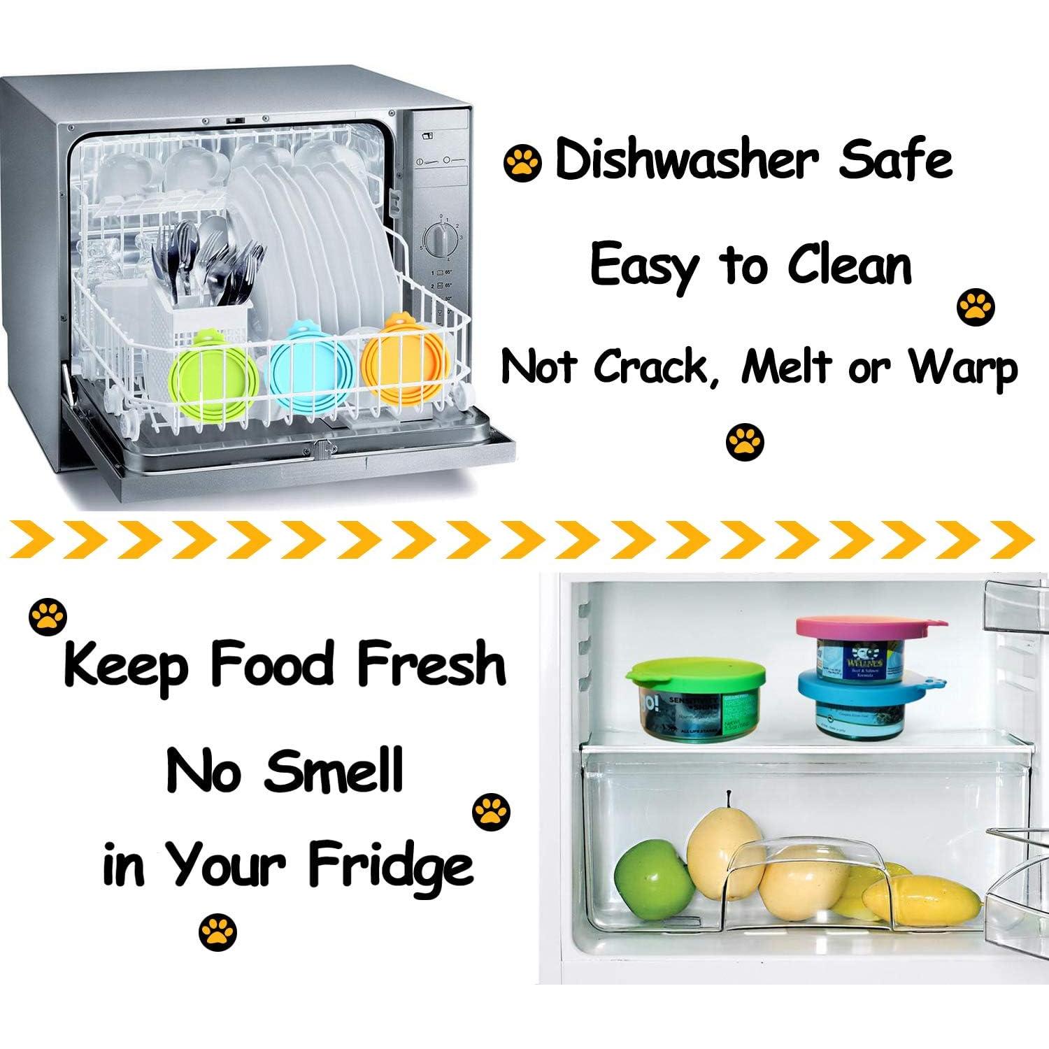 Cubierta de Lata de Comida para Mascotas Comtim Silicona Universal