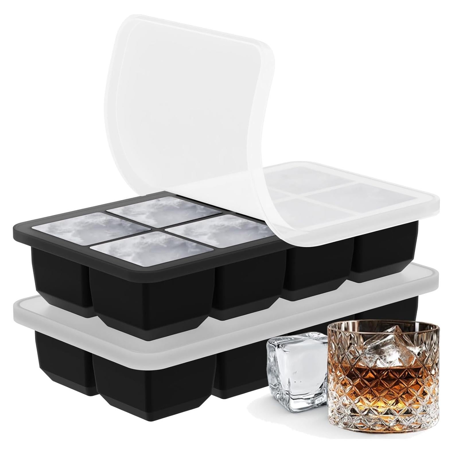 Moldes de Silicona para Hielo Grande HRGNQCT - 2 Piezas