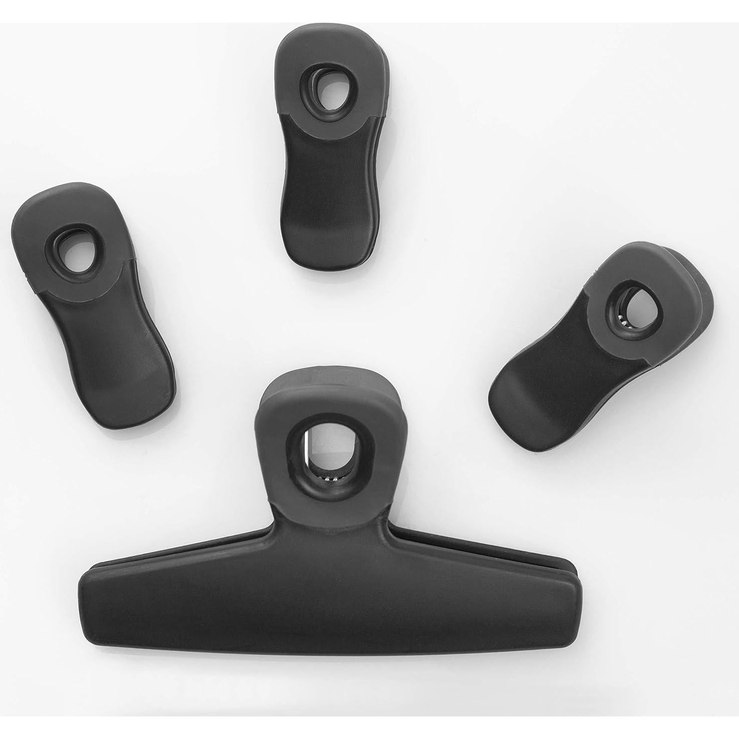 Clips para Bolsas COOK WITH COLOR - Paquete de 8, Negro