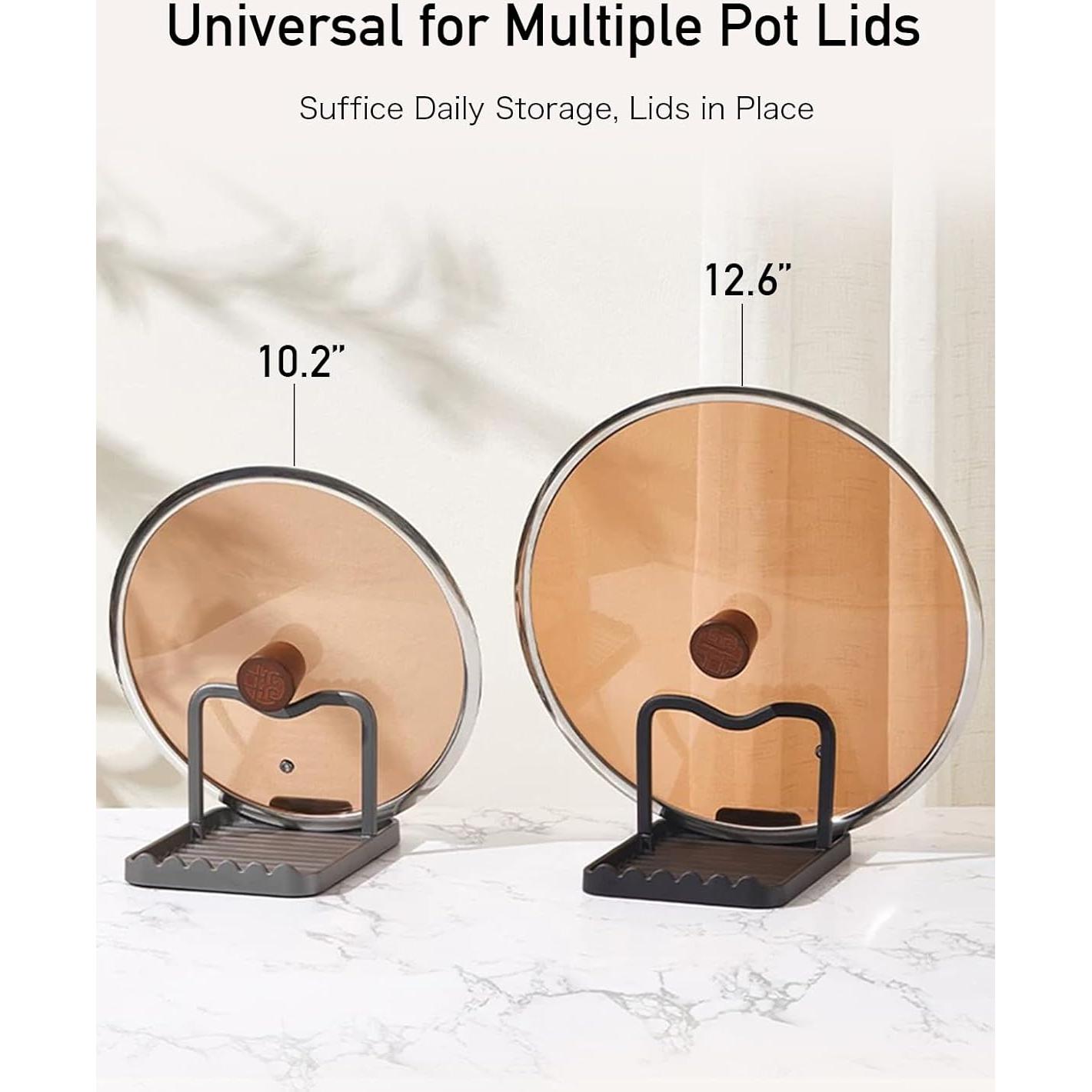 Reposapantallas de Metal Antioxidante CHANNICORNER Negro 18.5x14cm