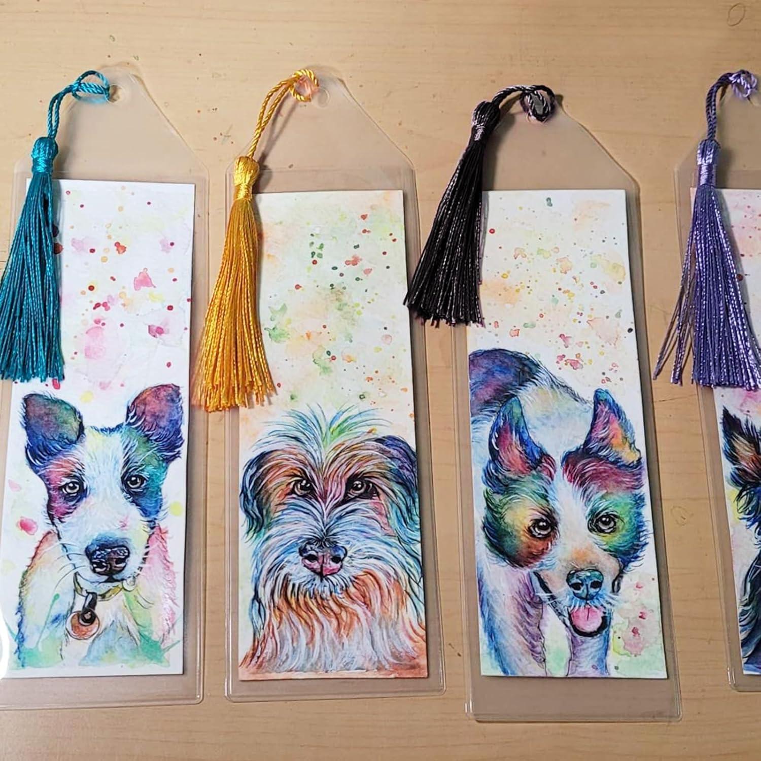 Borlas Mini Negras 100 Pcs CREATRILL 13 cm para DIY