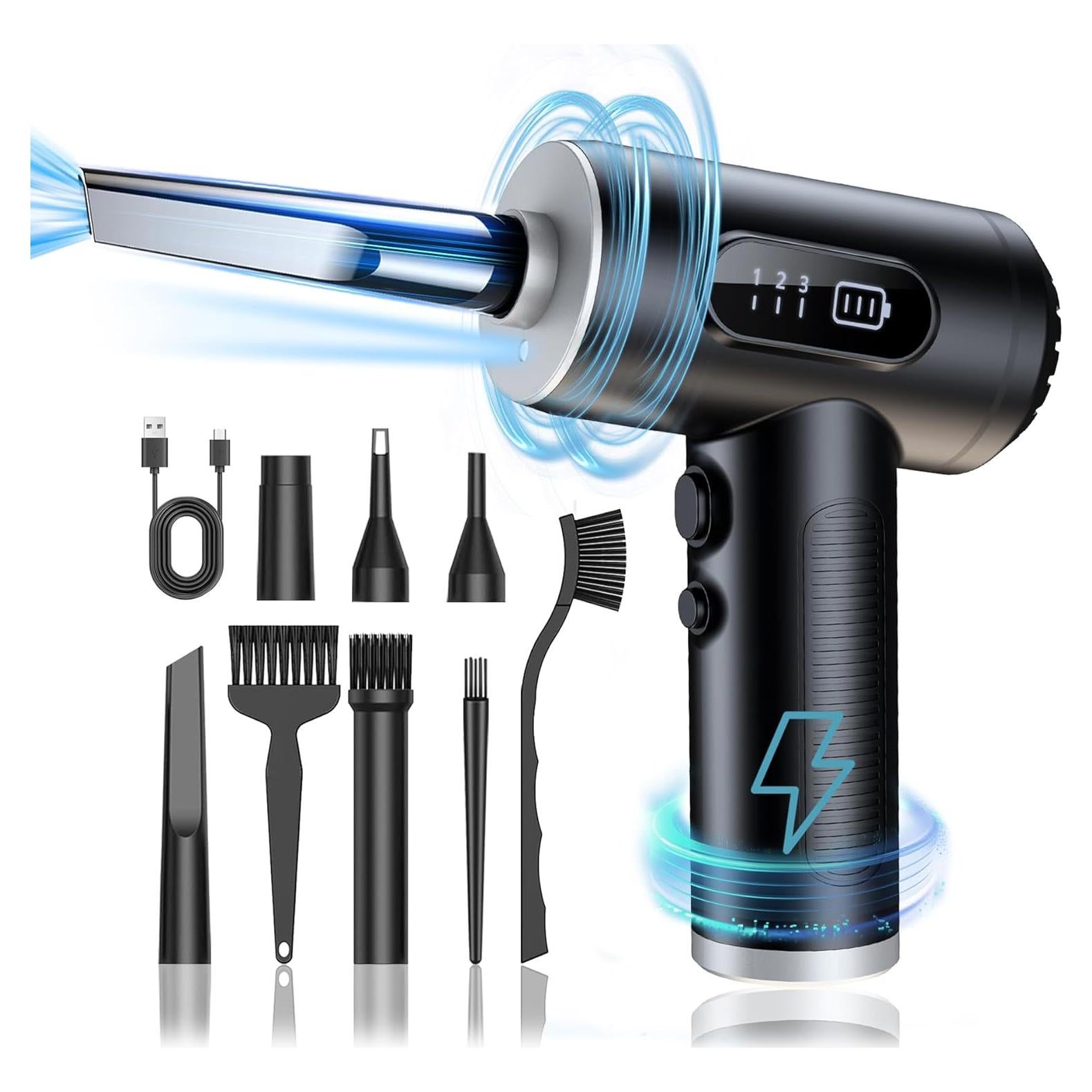 Soplador de Aire Comprimido Maxisola Inalámbrico 6000mAh 50000RPM