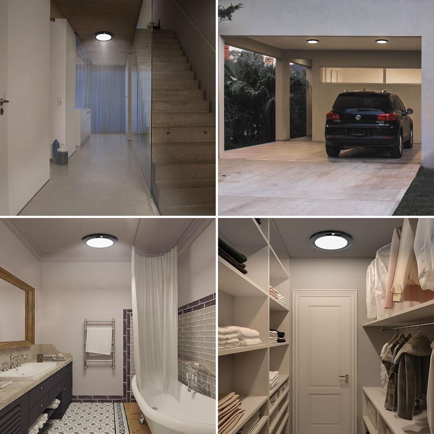 Lámpara de Techo LED Koopala KP-DY102-B con Sensor de Movimiento