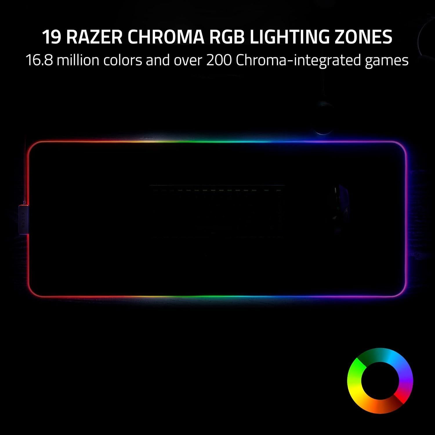 Alfombrilla de Ratón Híbrida Razer Strider Chroma RGB 90x39cm