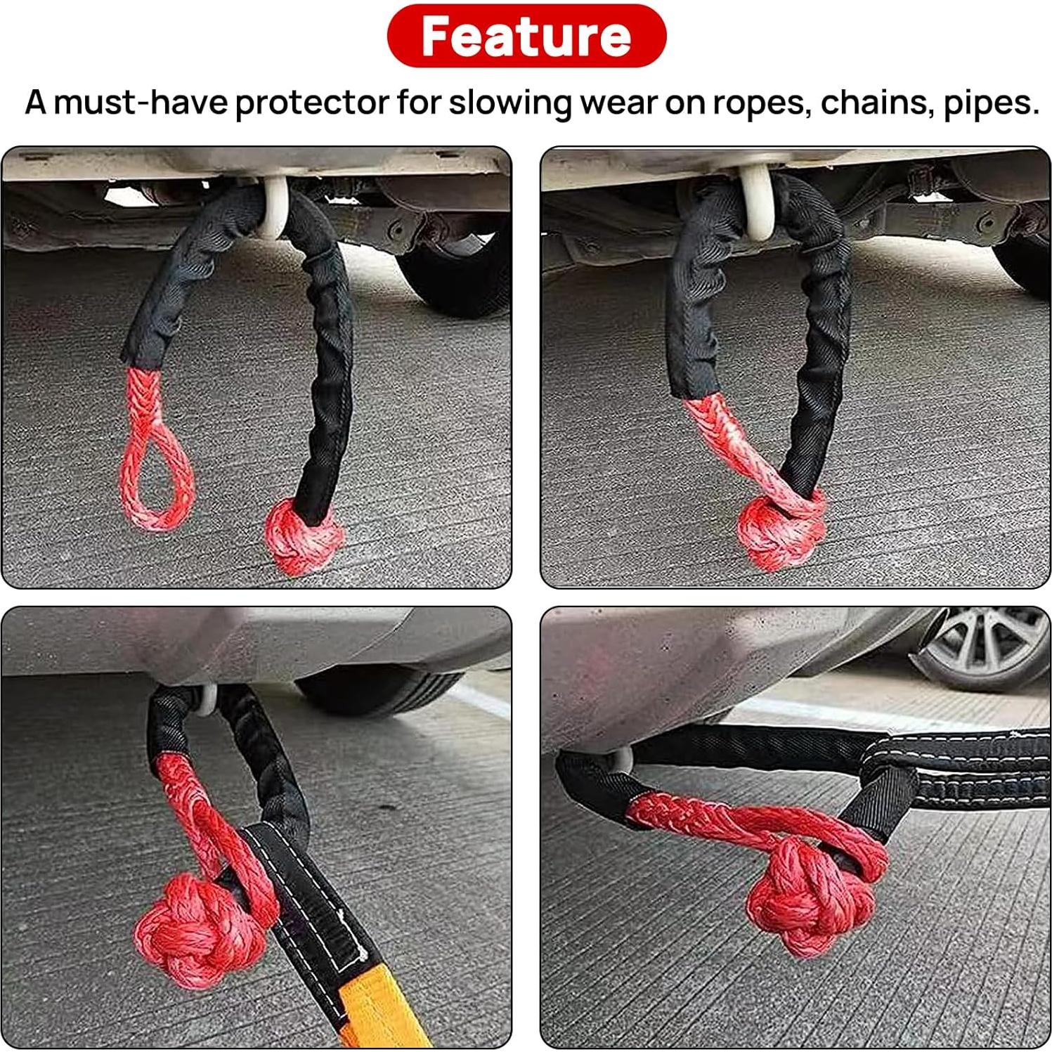 Protector de Cuerda de Winch PSLER 1m x 3cm Poliester