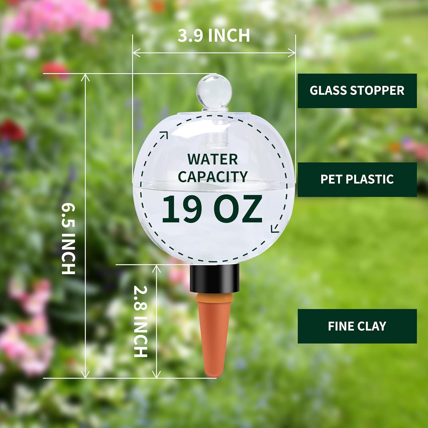 Esferas de Riego Automático Soilagua 19 oz 2 Paquete