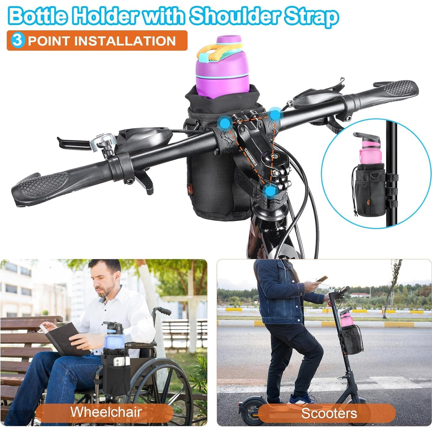 Soporte para Botella de Agua Desing Wish 32-40oz Negro