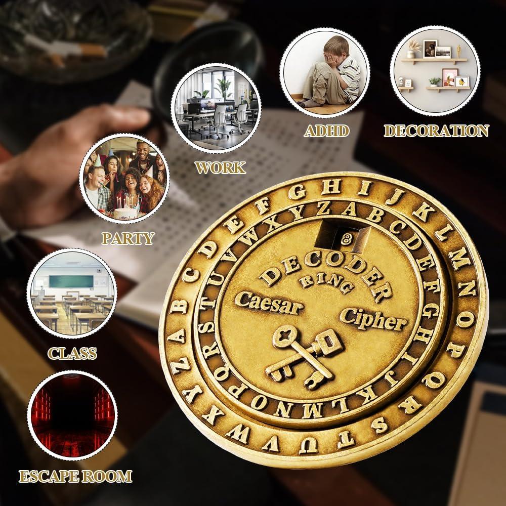 Rompecabezas Antiestrés VIGIamy de Metal para Adultos - Alivio de Ansiedad