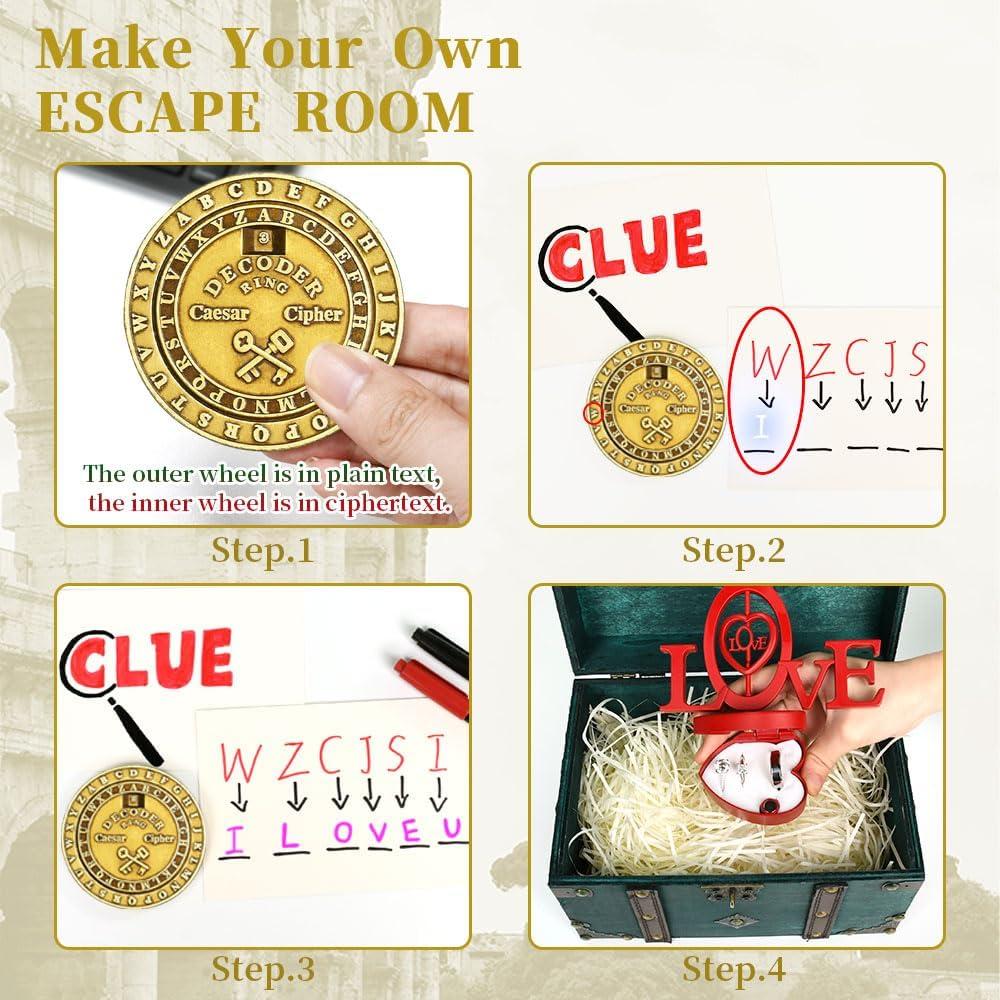 Rompecabezas Antiestrés VIGIamy de Metal para Adultos - Alivio de Ansiedad