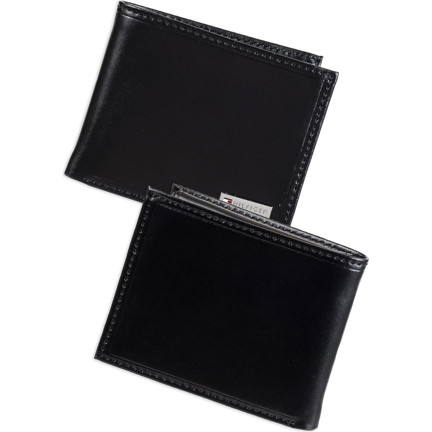 Cartera Bifold Hombre Tommy Hilfiger ID Removible Negra