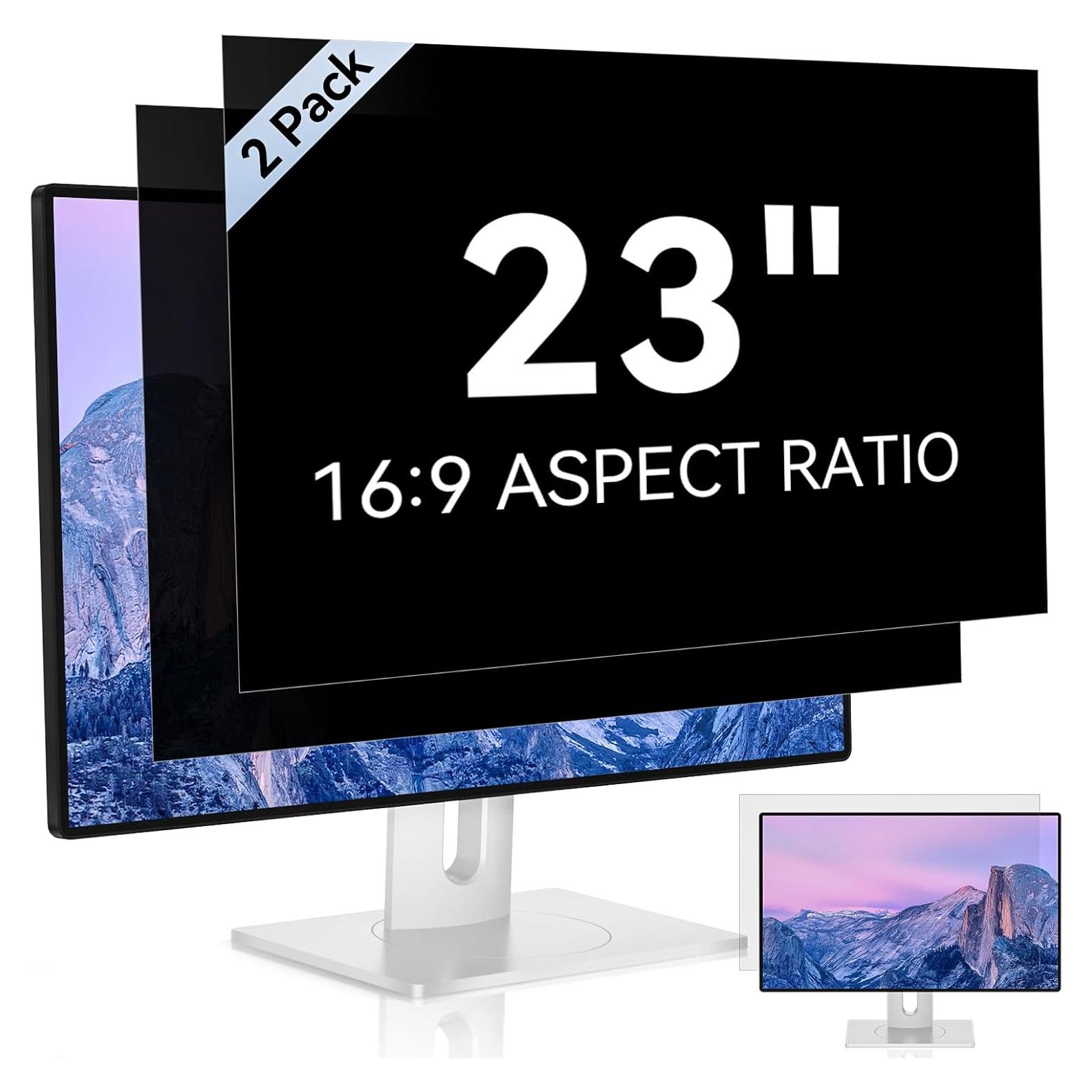 Filtro de Privacidad Mamol 23" para Monitor 16:9 - 2 Paquete