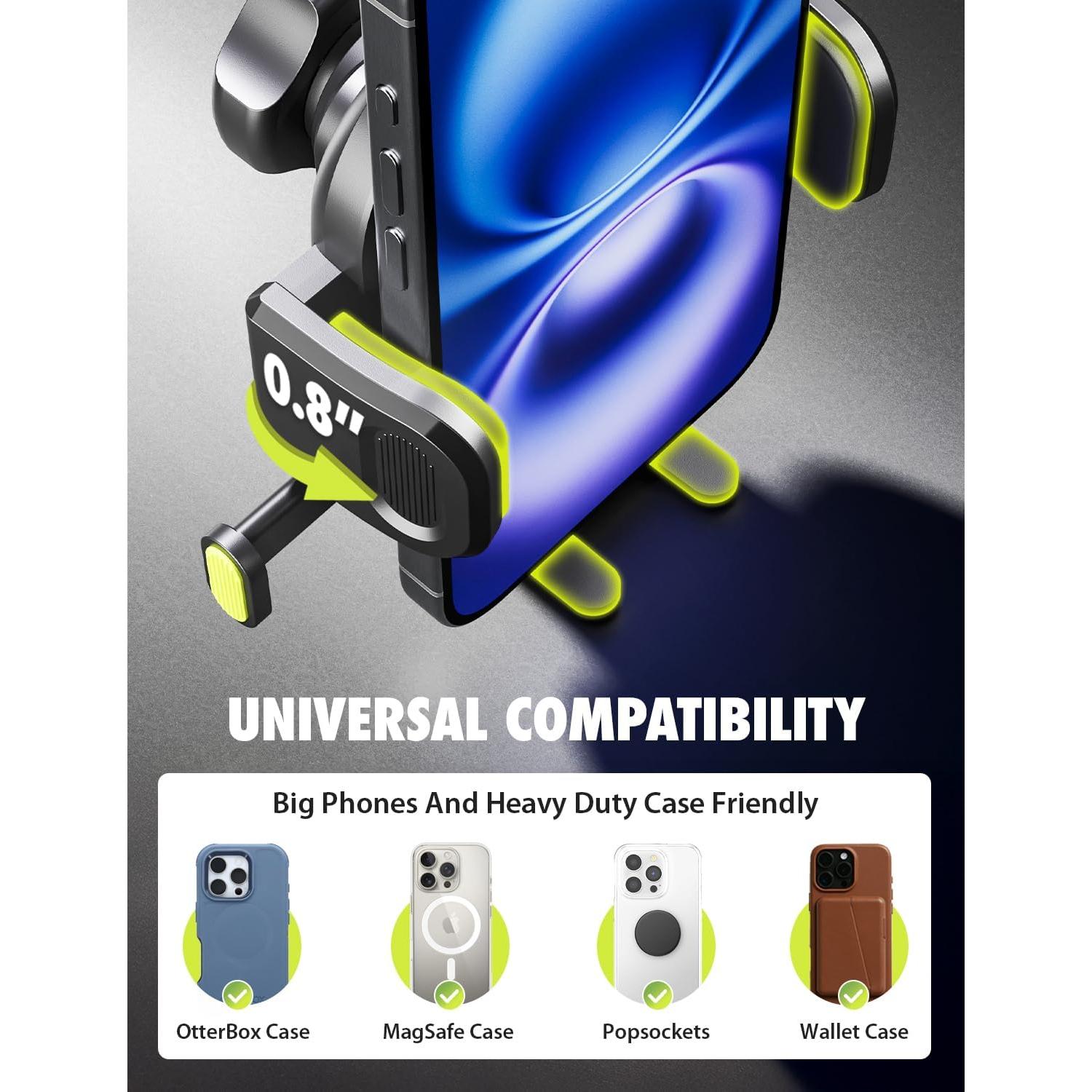 Soporte para Teléfono Móvil Bracketron Easy OneClick Negro