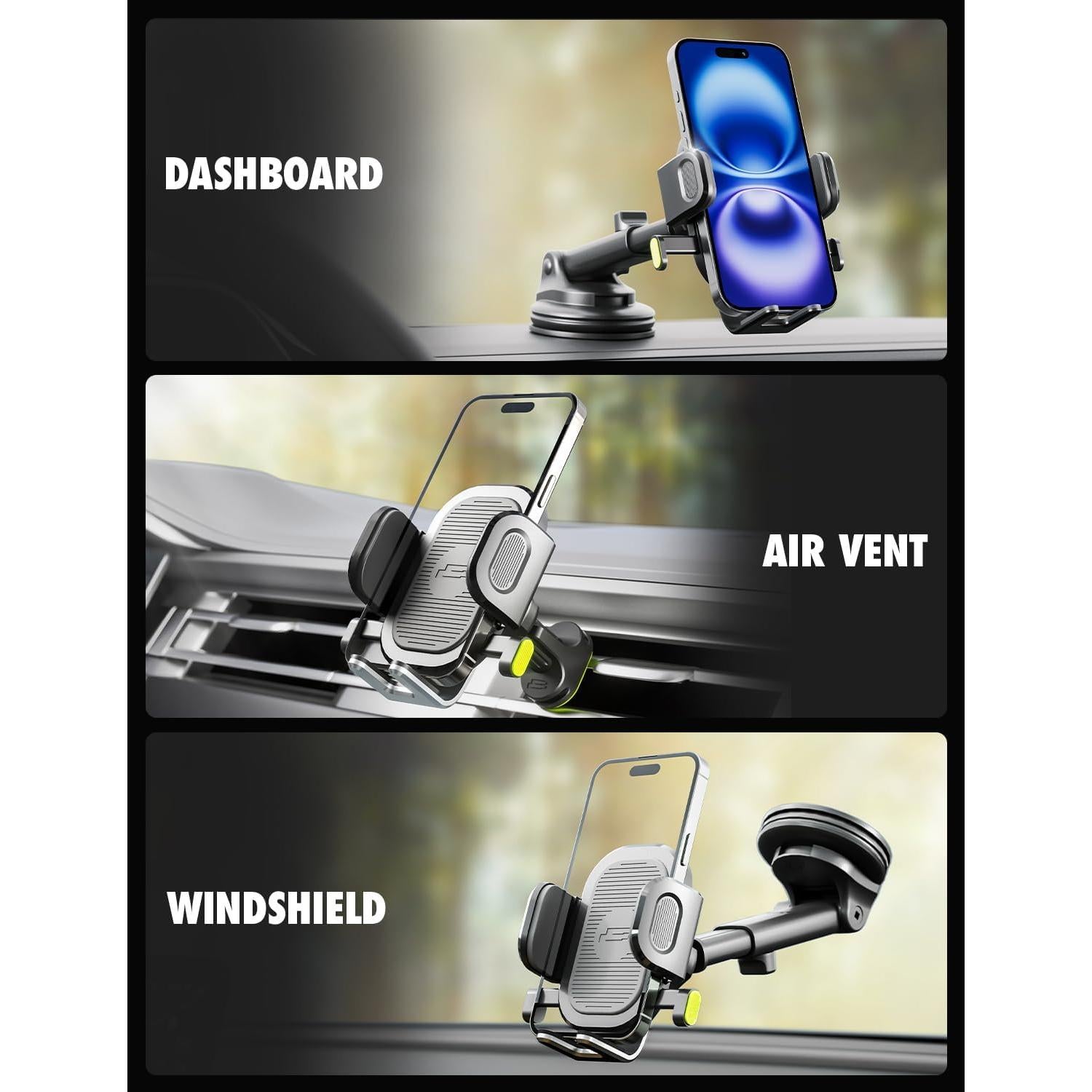 Soporte para Teléfono Móvil Bracketron Easy OneClick Negro