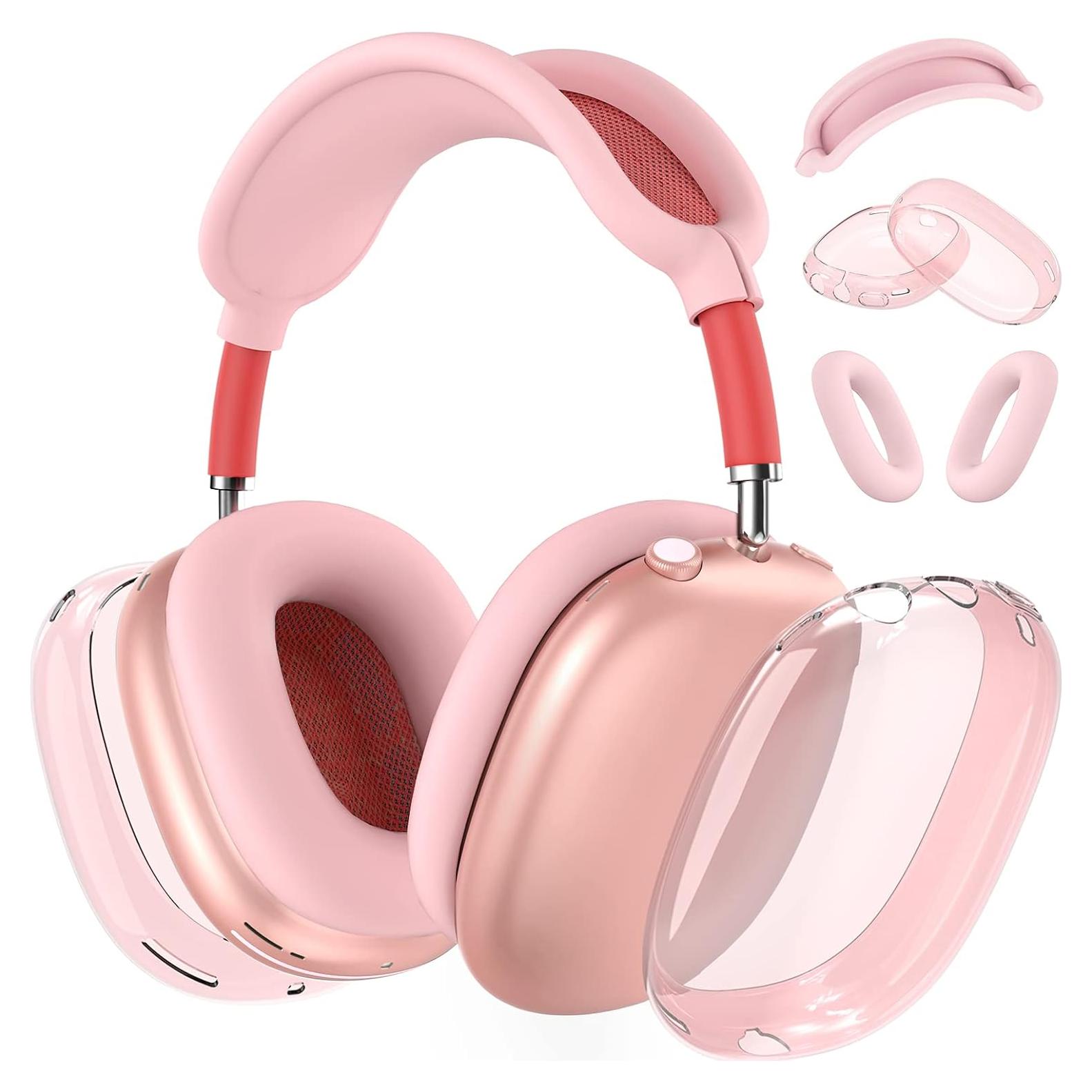 Funda 4 en 1 para Auriculares AirPods Max MINDRESY Rosa