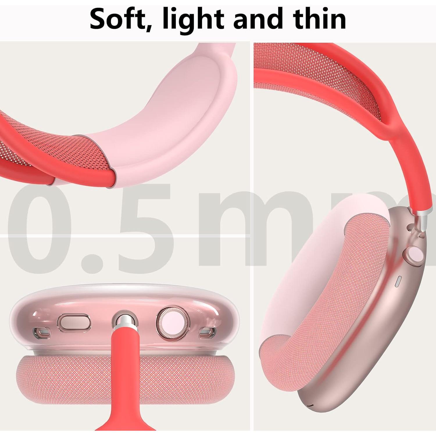 Funda 4 en 1 para Auriculares AirPods Max MINDRESY Rosa