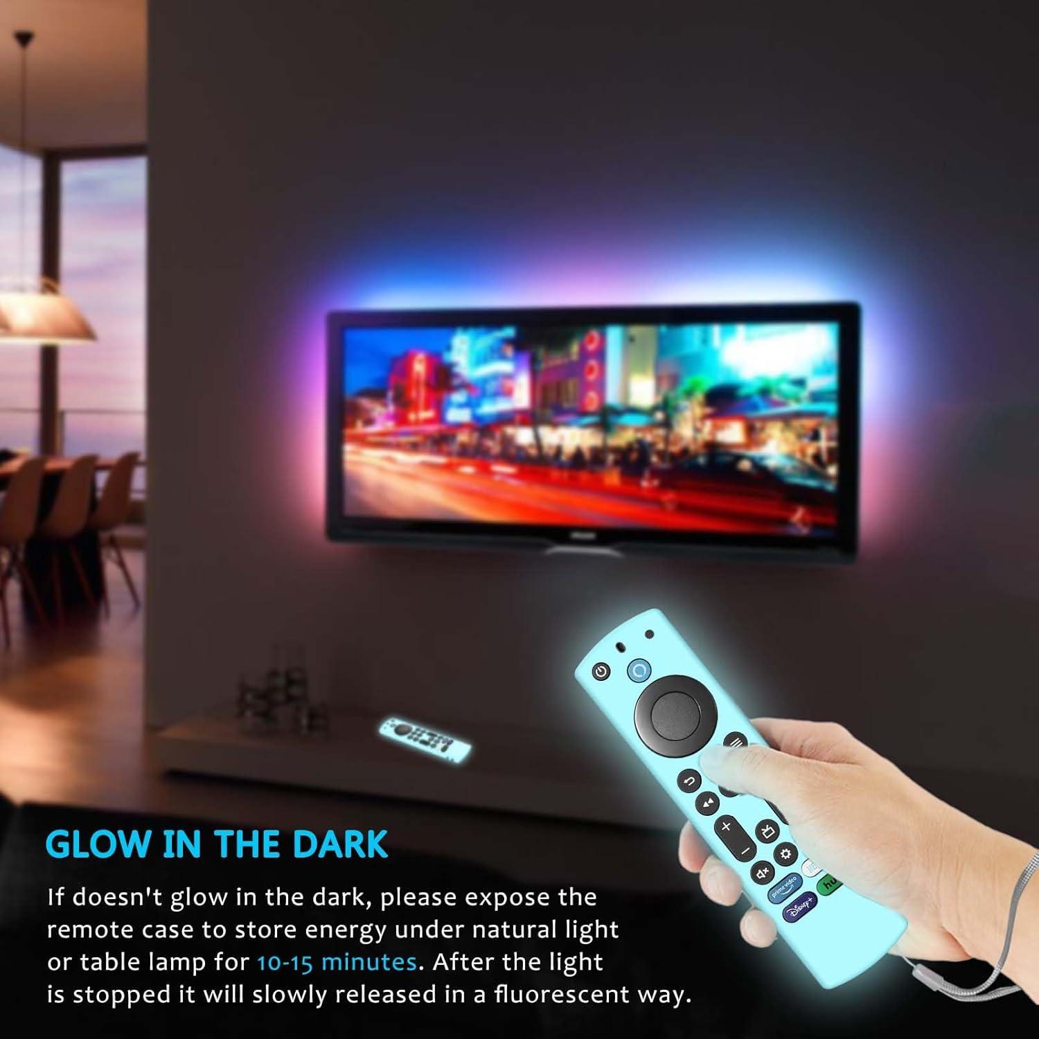 Funda de Silicona QINZAC 4Pack para Control Remoto Fire TV 6.2"