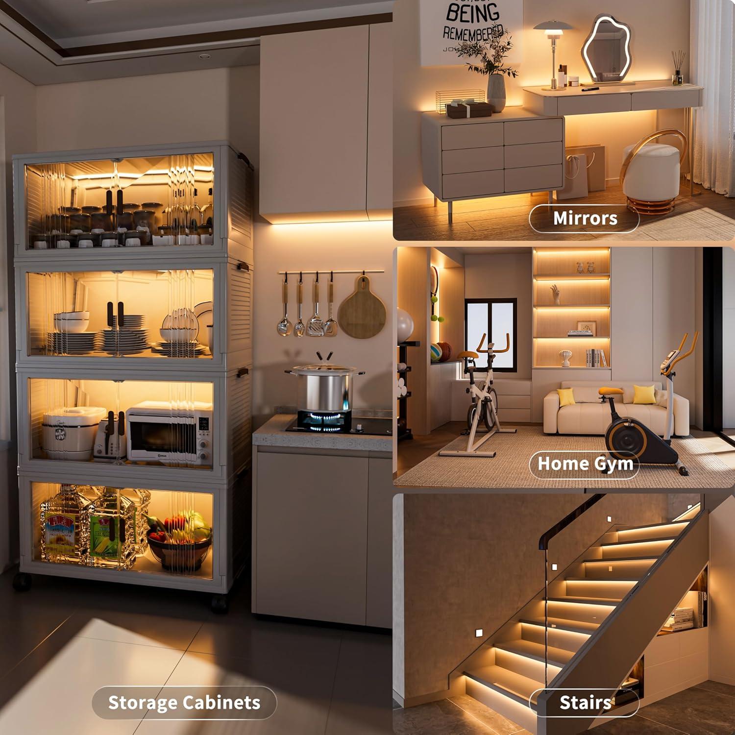Tira LED COB 6.1m MIWISE 2700K Regulable CRI 90+