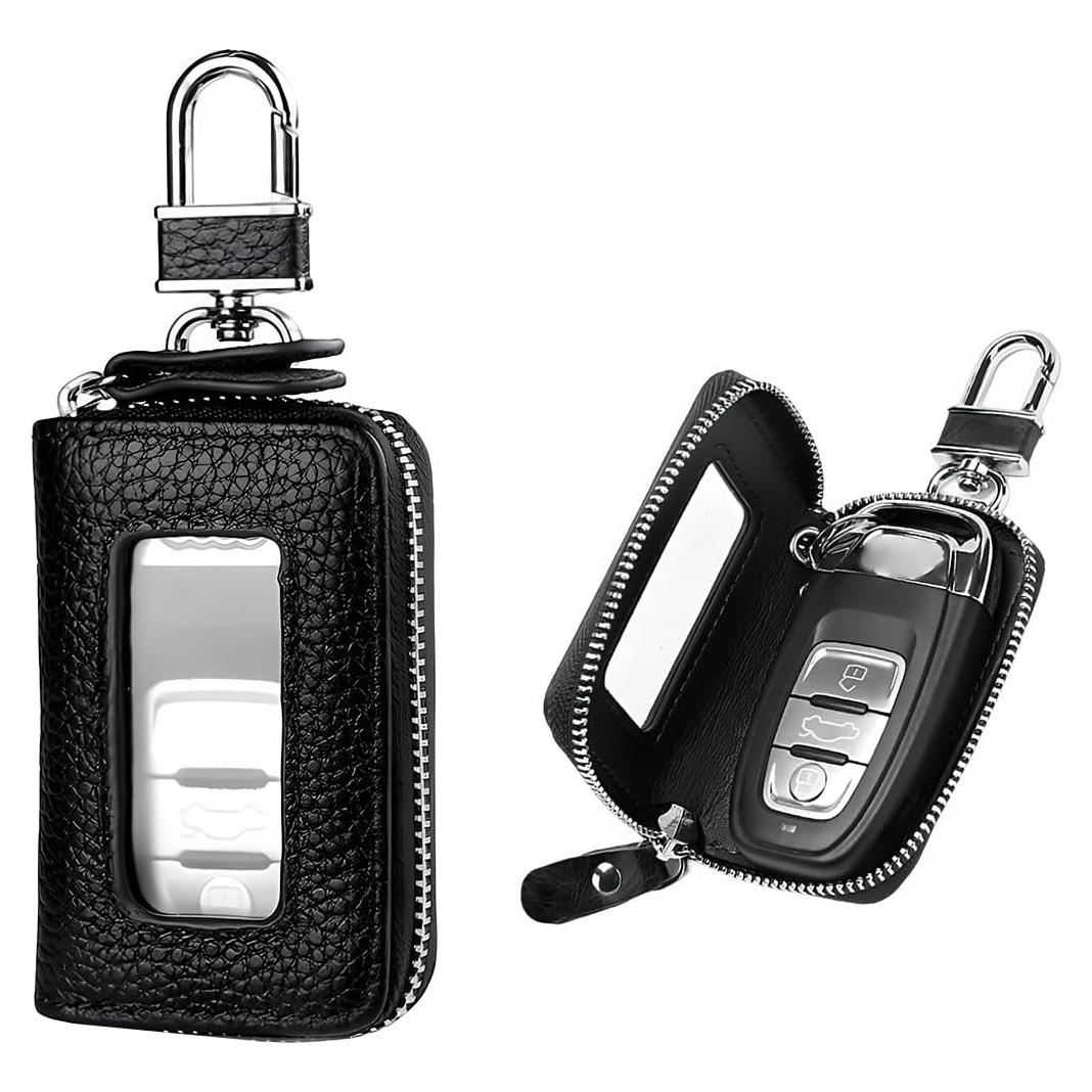 Funda de Llave de Coche Gasedin con Gancho y Ventana Transparente