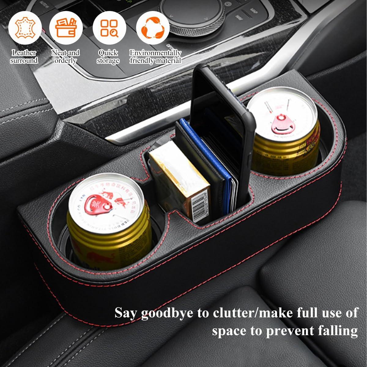 Organizador de Relleno para Portavasos de Coche DXNQ Beige