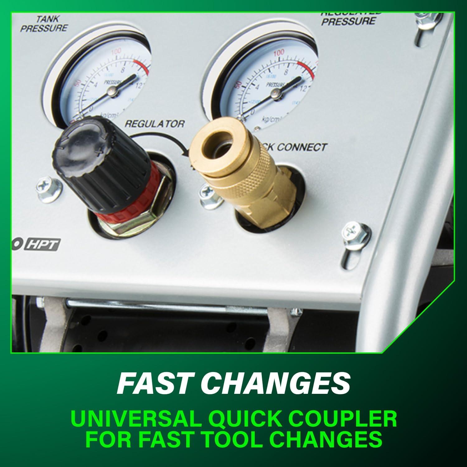 Compresor de Aire Silencioso Metabo HPT EC28M 1 Galón 59 dB