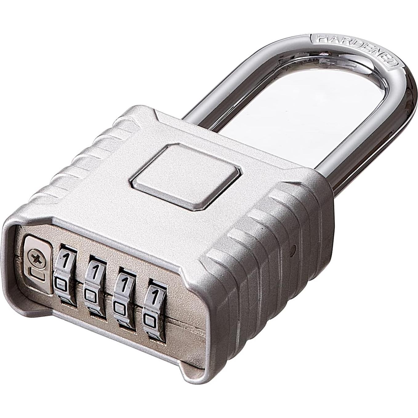 Candado de Combinación ZGSJ 837 Alta Resistencia 4 Dígitos