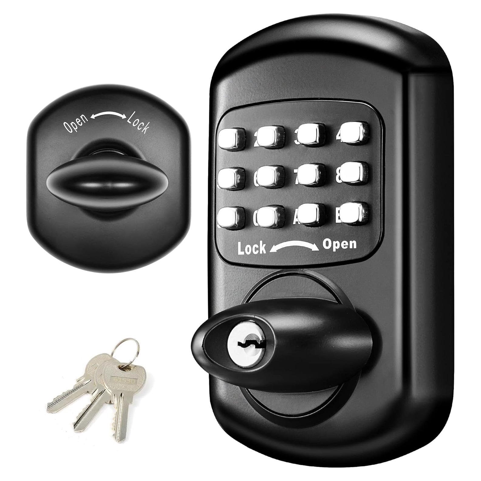 Cerradura de Puerta Digital STEINBRÜCKE MKD-001ZB-SK Sin Llave