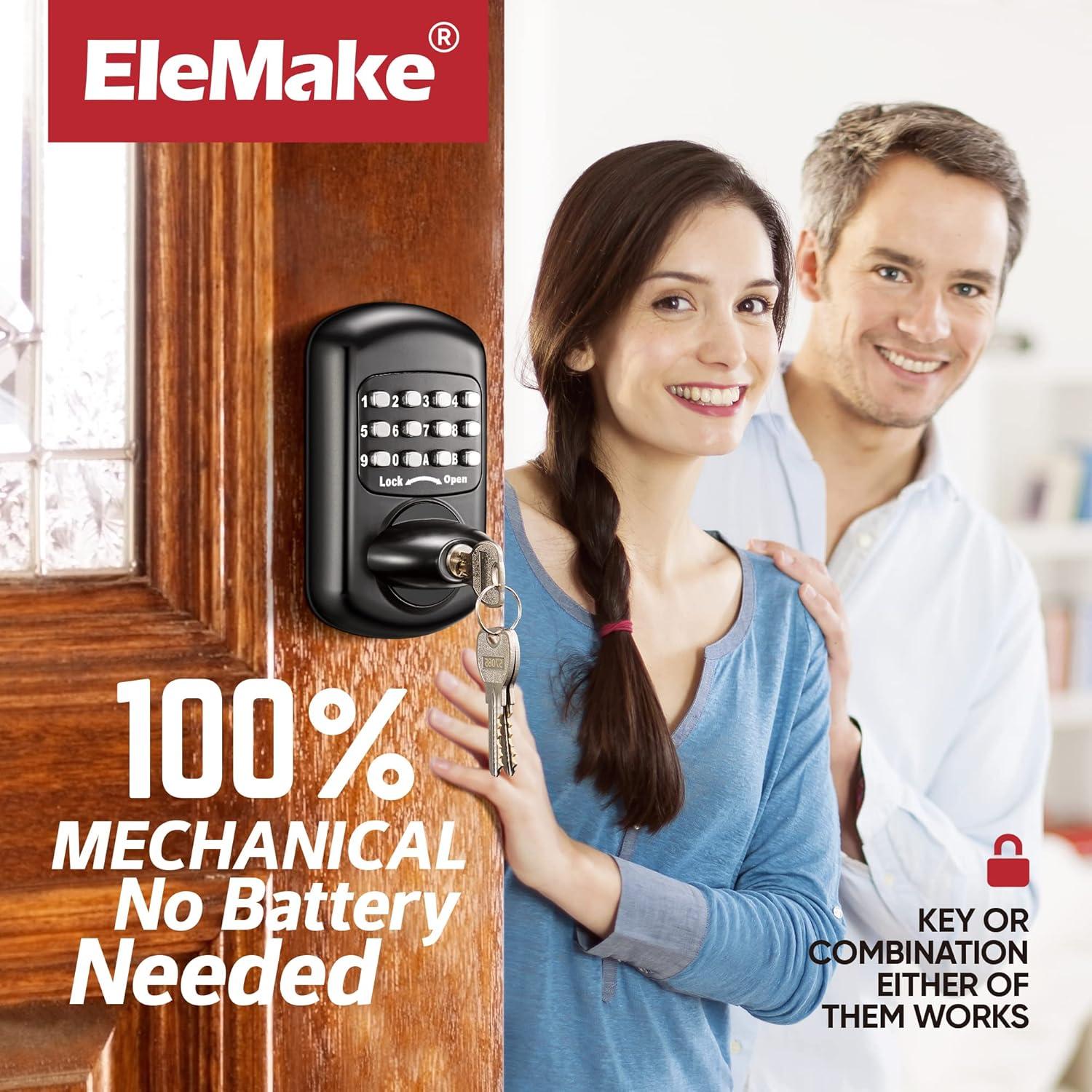 Cerradura de Puerta Digital STEINBRÜCKE MKD-001ZB-SK Sin Llave