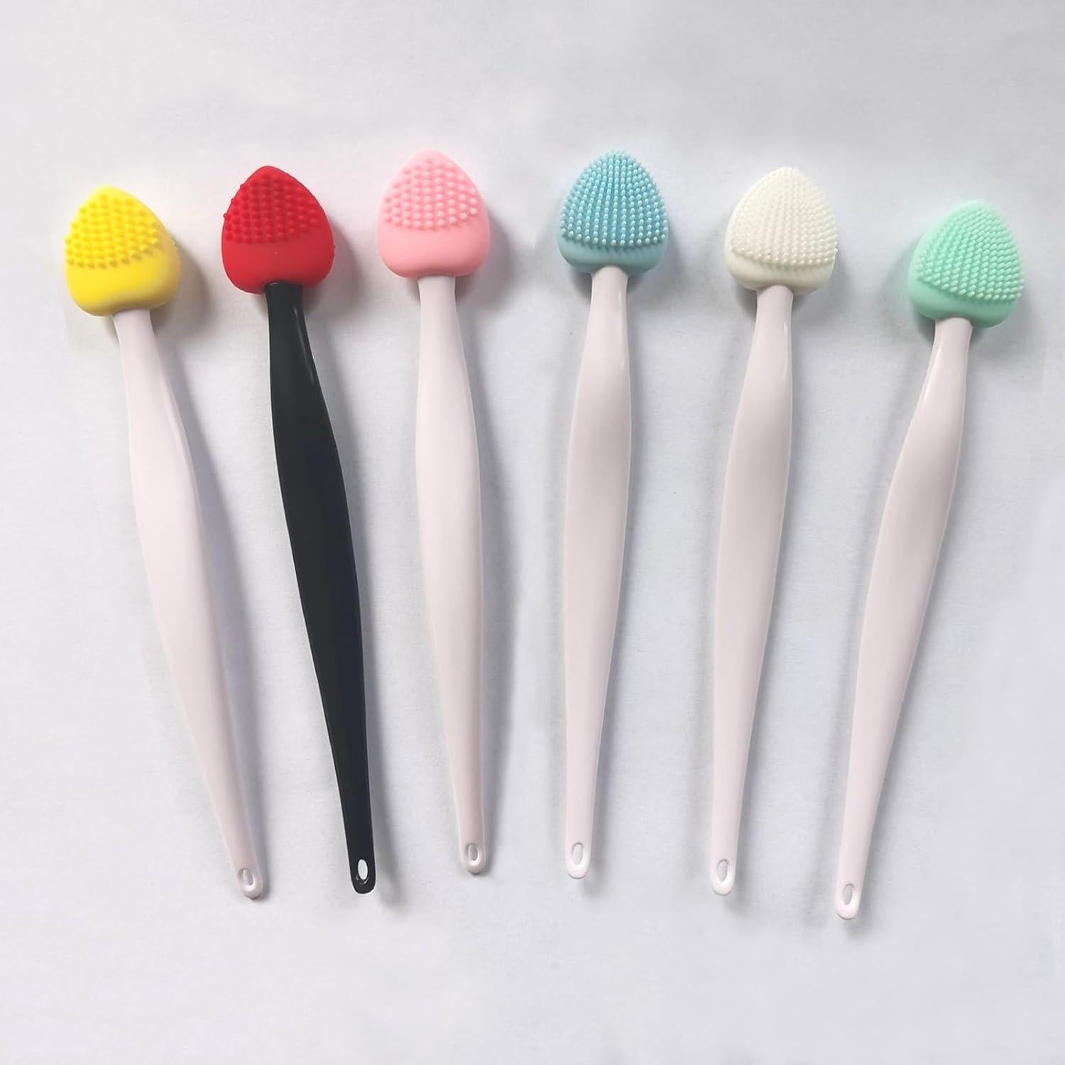 Cepillo Exfoliante de Silicona para Labios - 3 Colores