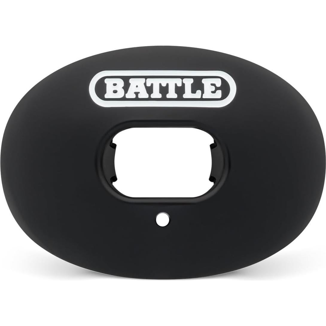 Protector Bucal de Oxígeno Battle - Fútbol y Deportes - Negro