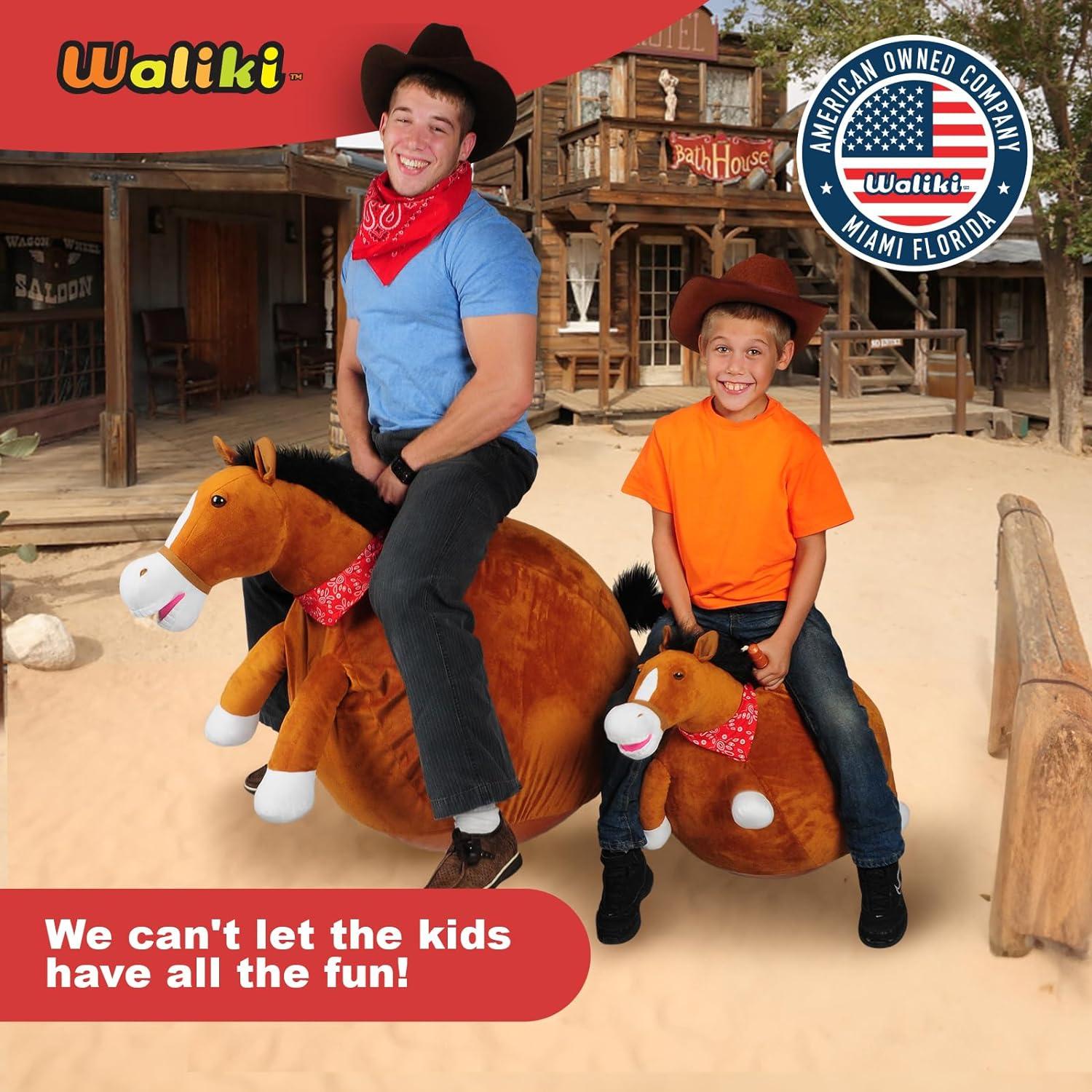 Bola Saltarina WALIKI Caballo para Adultos 13 a 101 Años