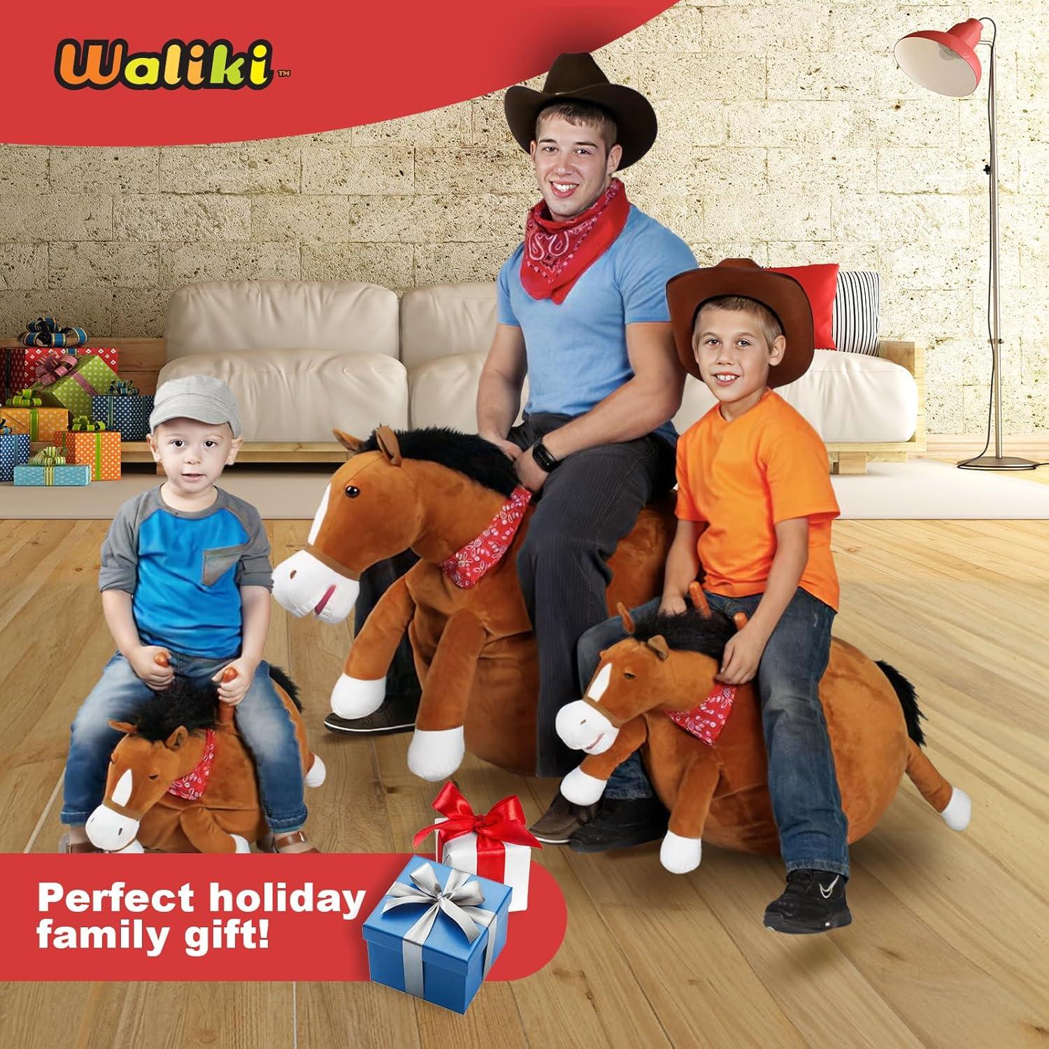 Bola Saltarina WALIKI Caballo para Adultos 13 a 101 Años