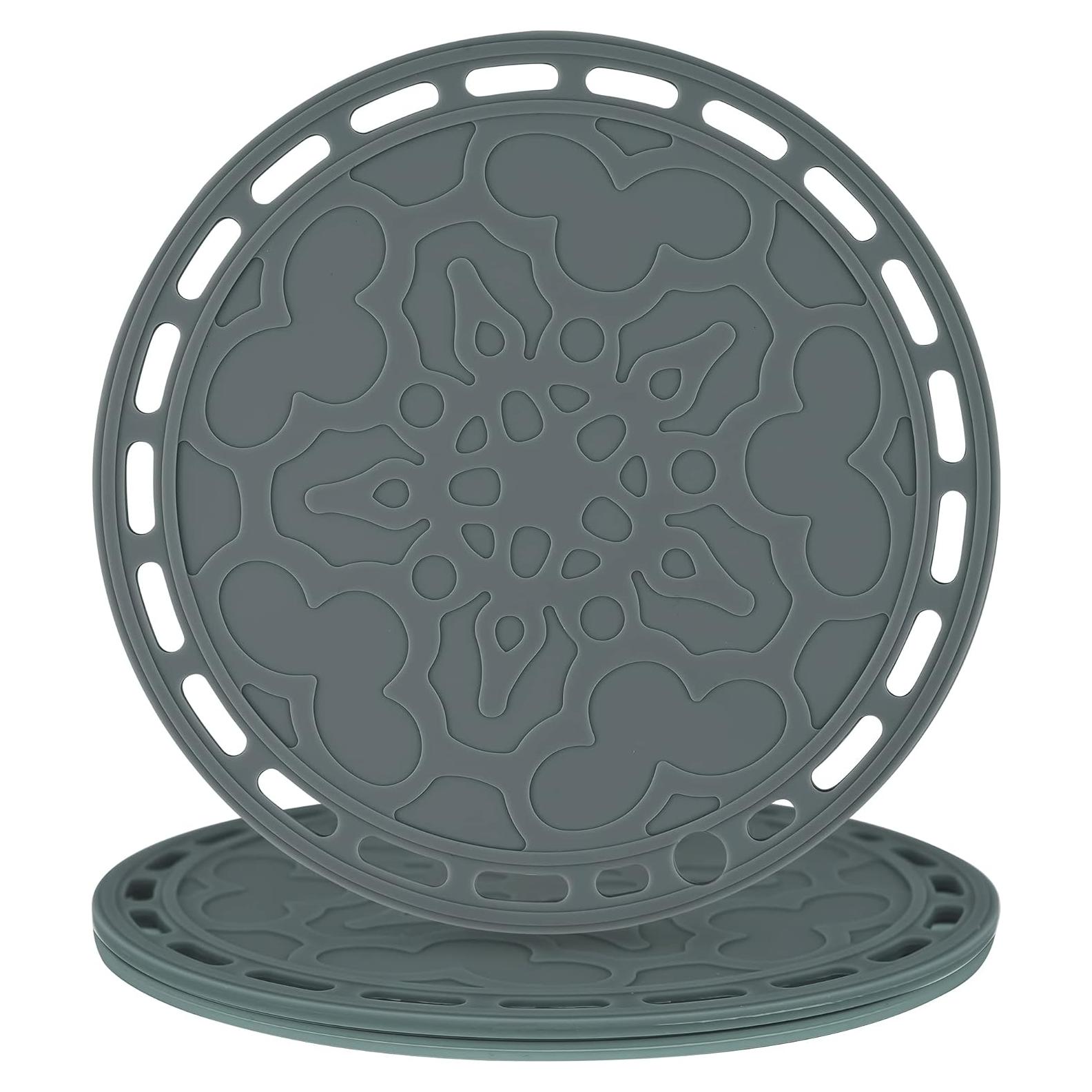 Alfombrillas de Silicona Smithcraft Juego de 3 Redondas 20x20cm