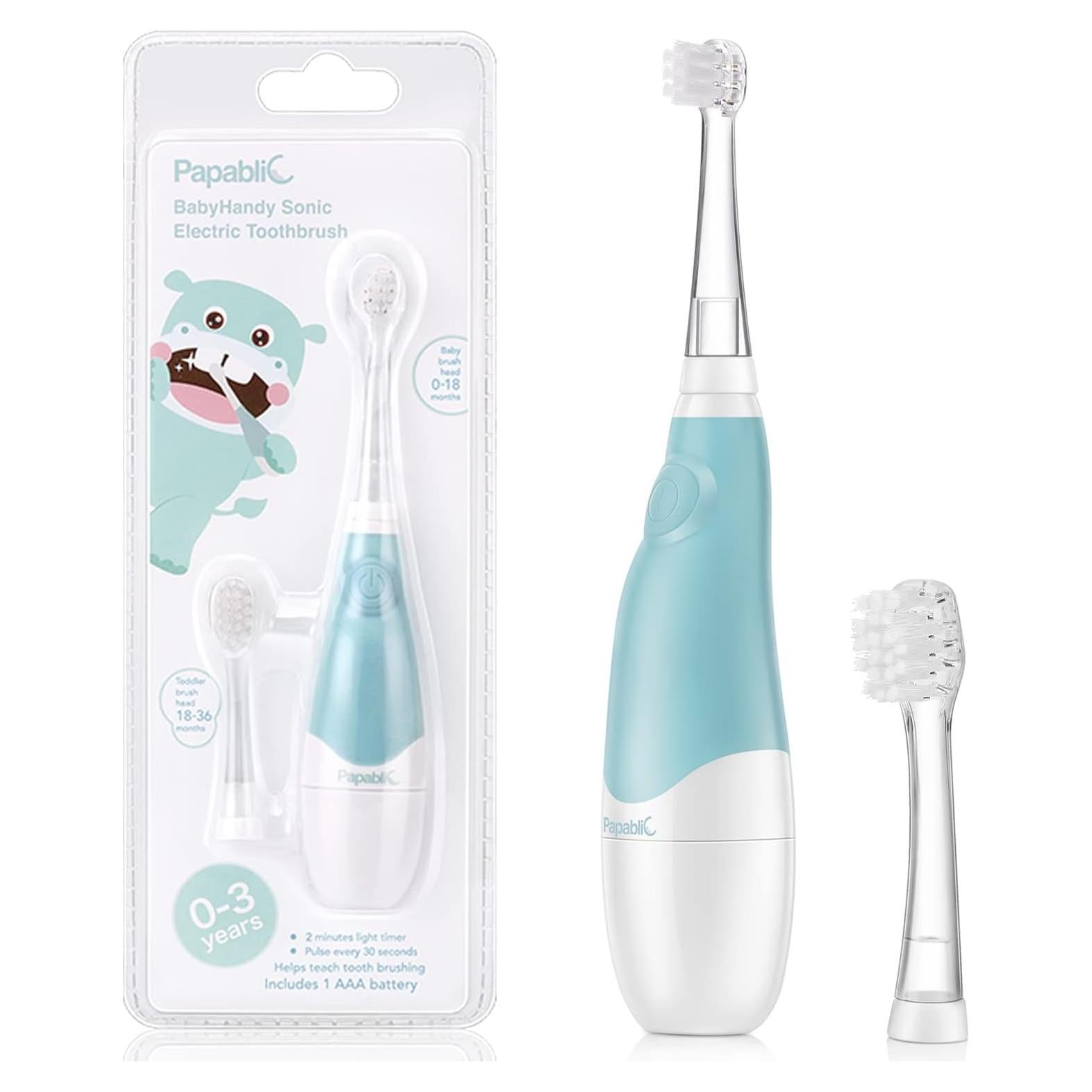 Cepillo de Dientes Eléctrico Papablic BabyHandy 0-3 Años