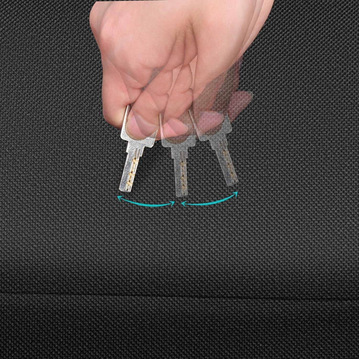 Fundas de Asiento de Coche CAR PASS EVA Impermeables - Negro y Gris