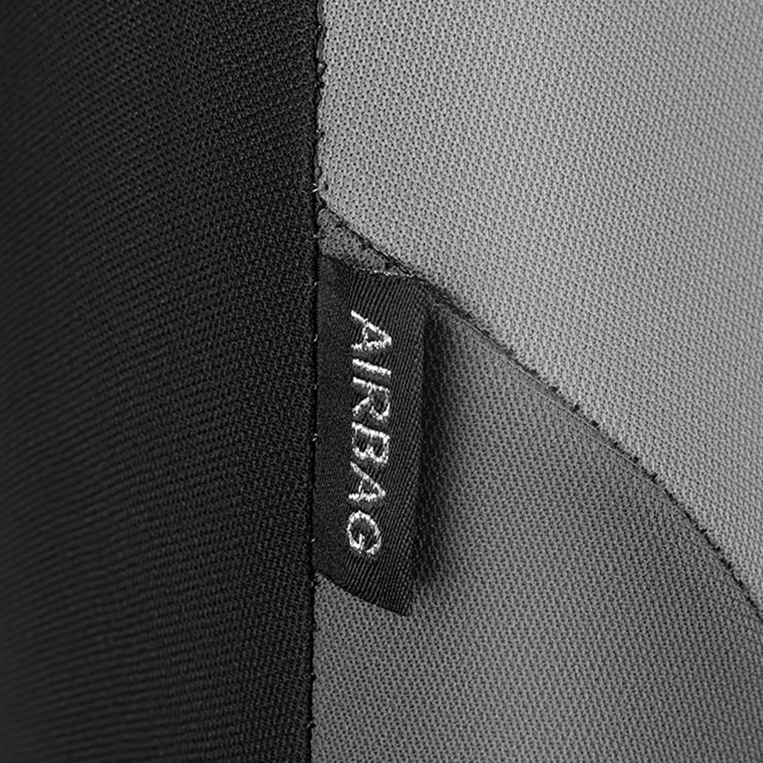 Fundas de Asiento de Coche CAR PASS EVA Impermeables - Negro y Gris