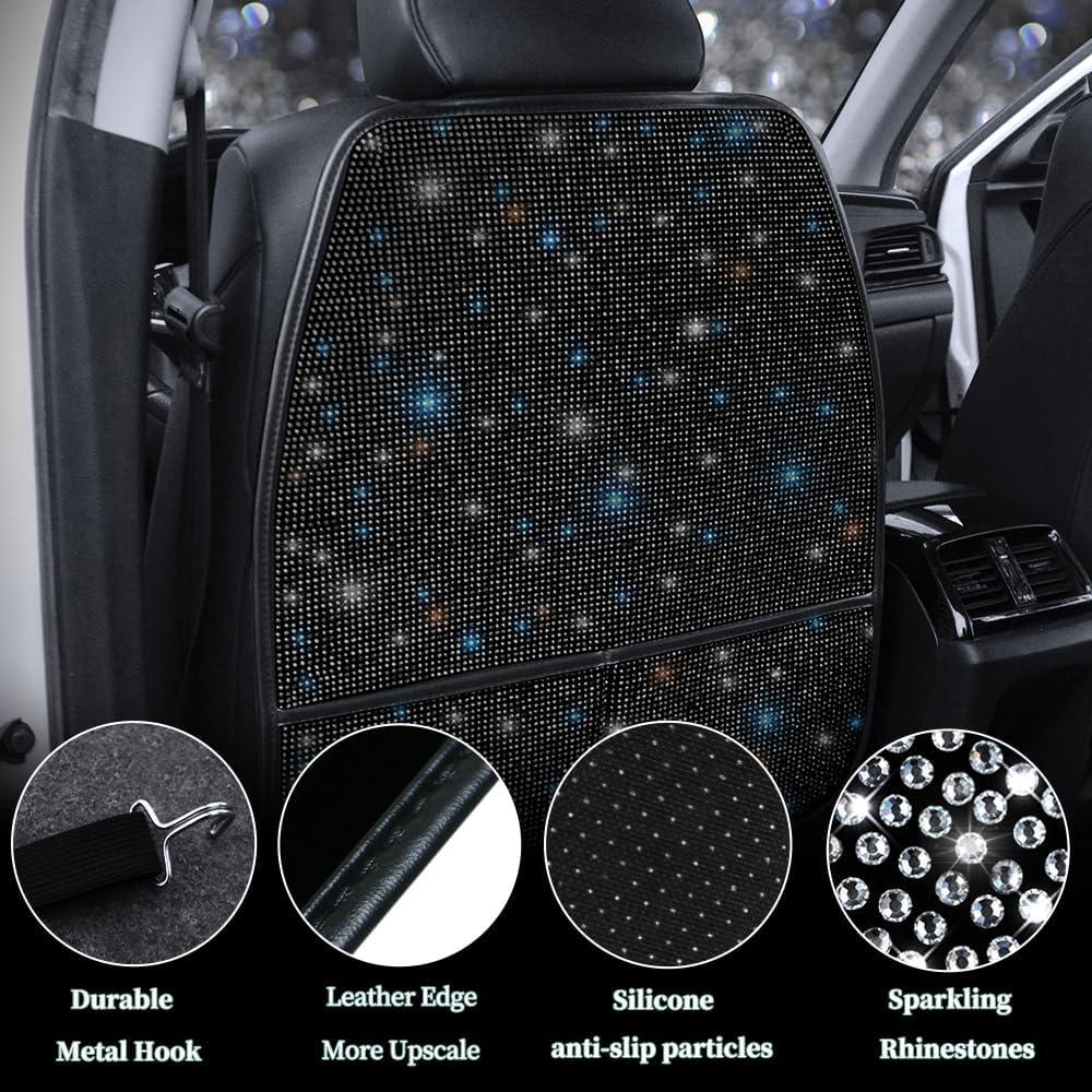 Mats de Protección para Asientos de Coche Pirador 2 Pcs con Brillantes