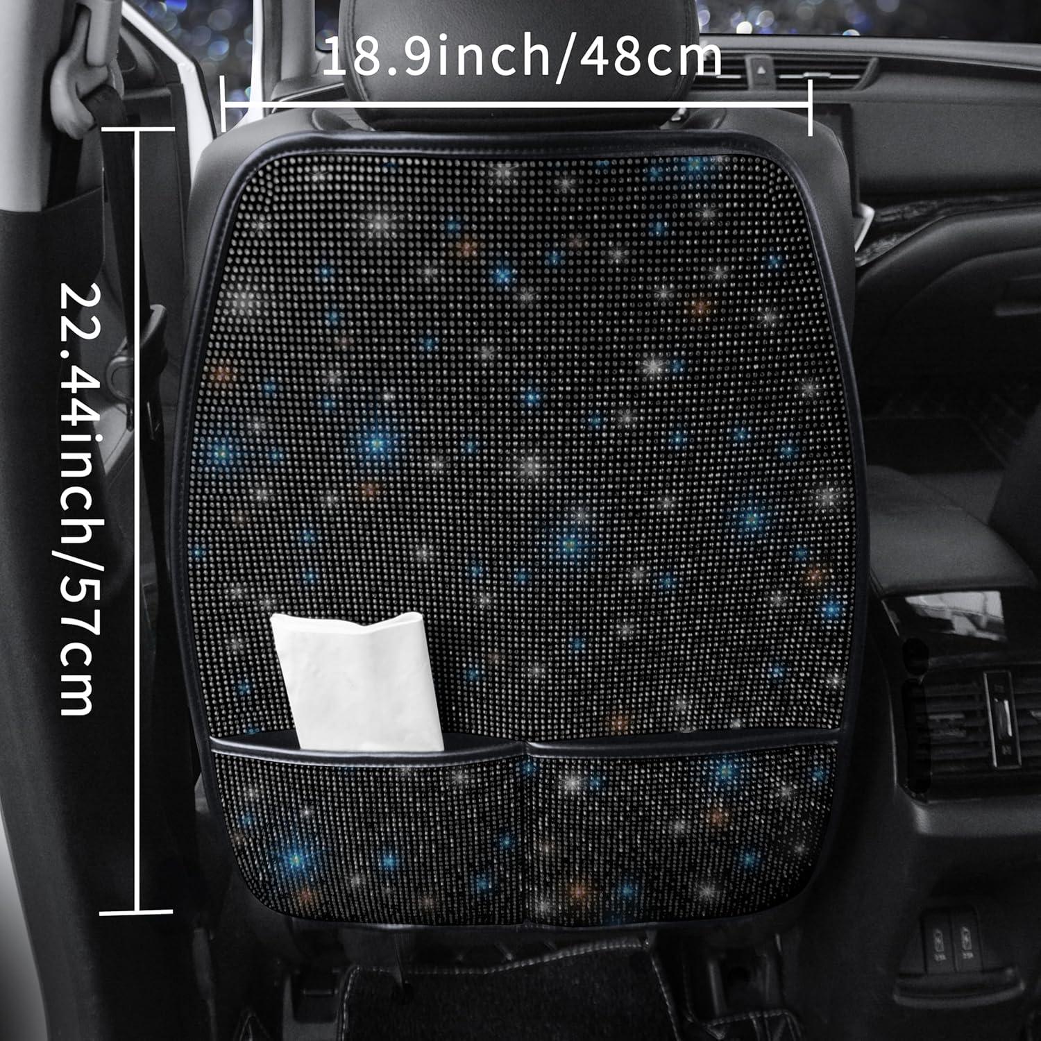 Mats de Protección para Asientos de Coche Pirador 2 Pcs con Brillantes