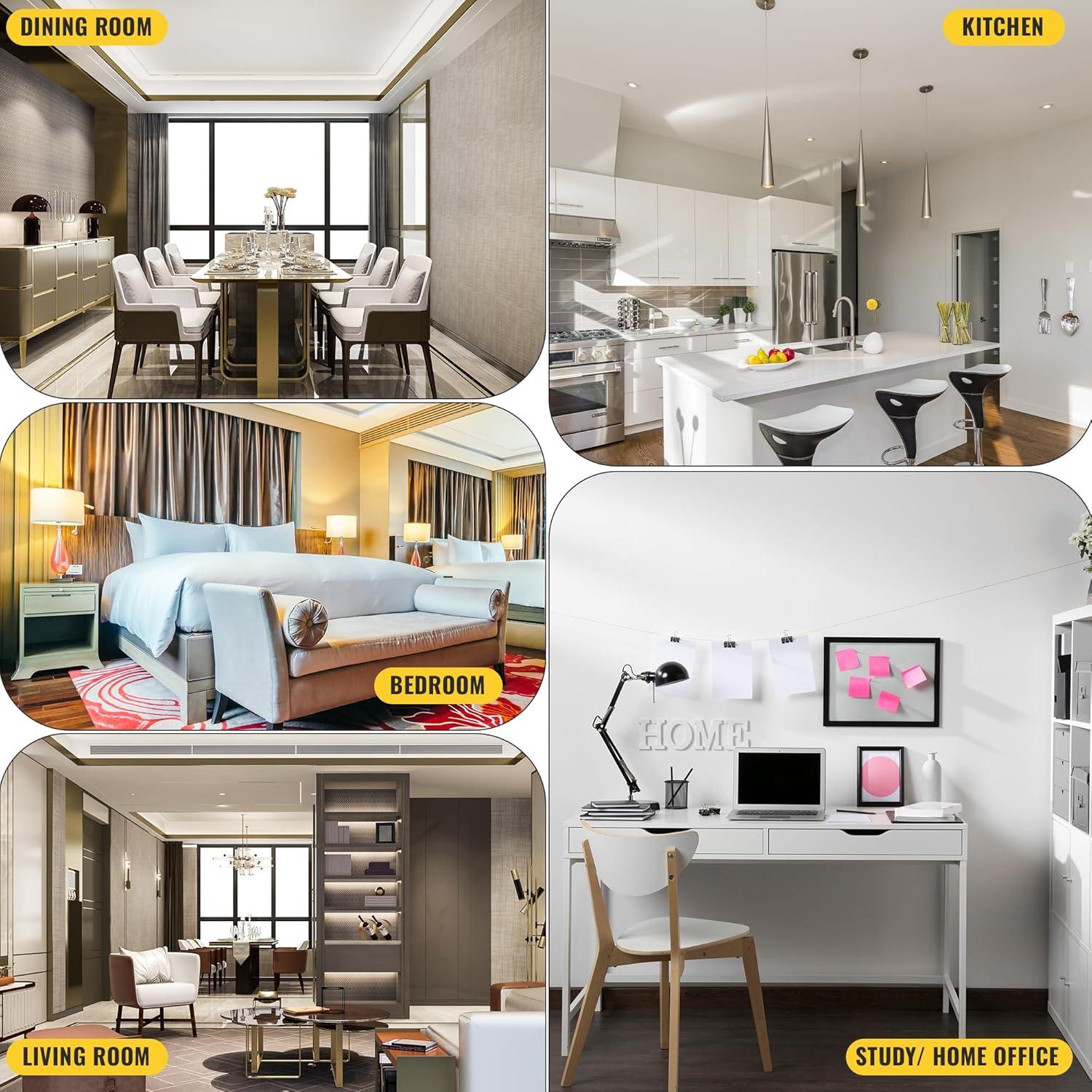 Bombillas LED Halco ProLed A19 9W 720 Lúmenes 6 Paquete