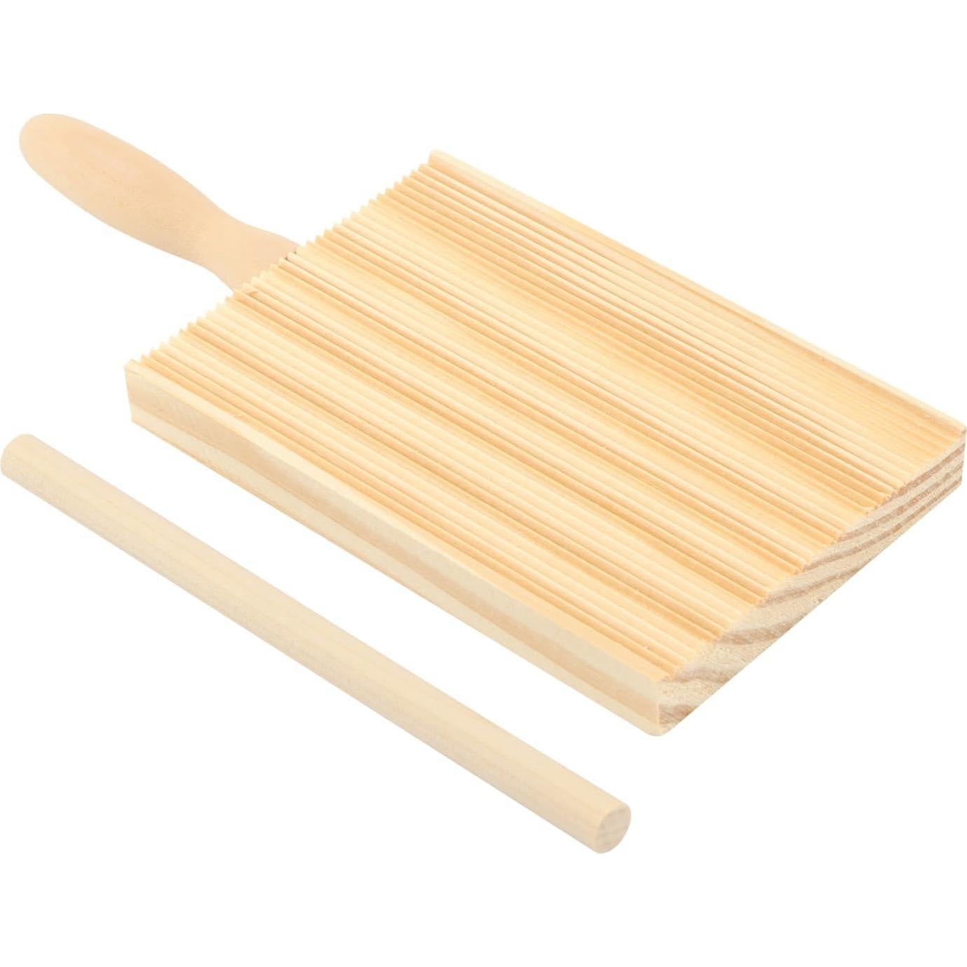 Tabla de Gnocchi de Madera Bibabala 21.5x8.5cm DIY